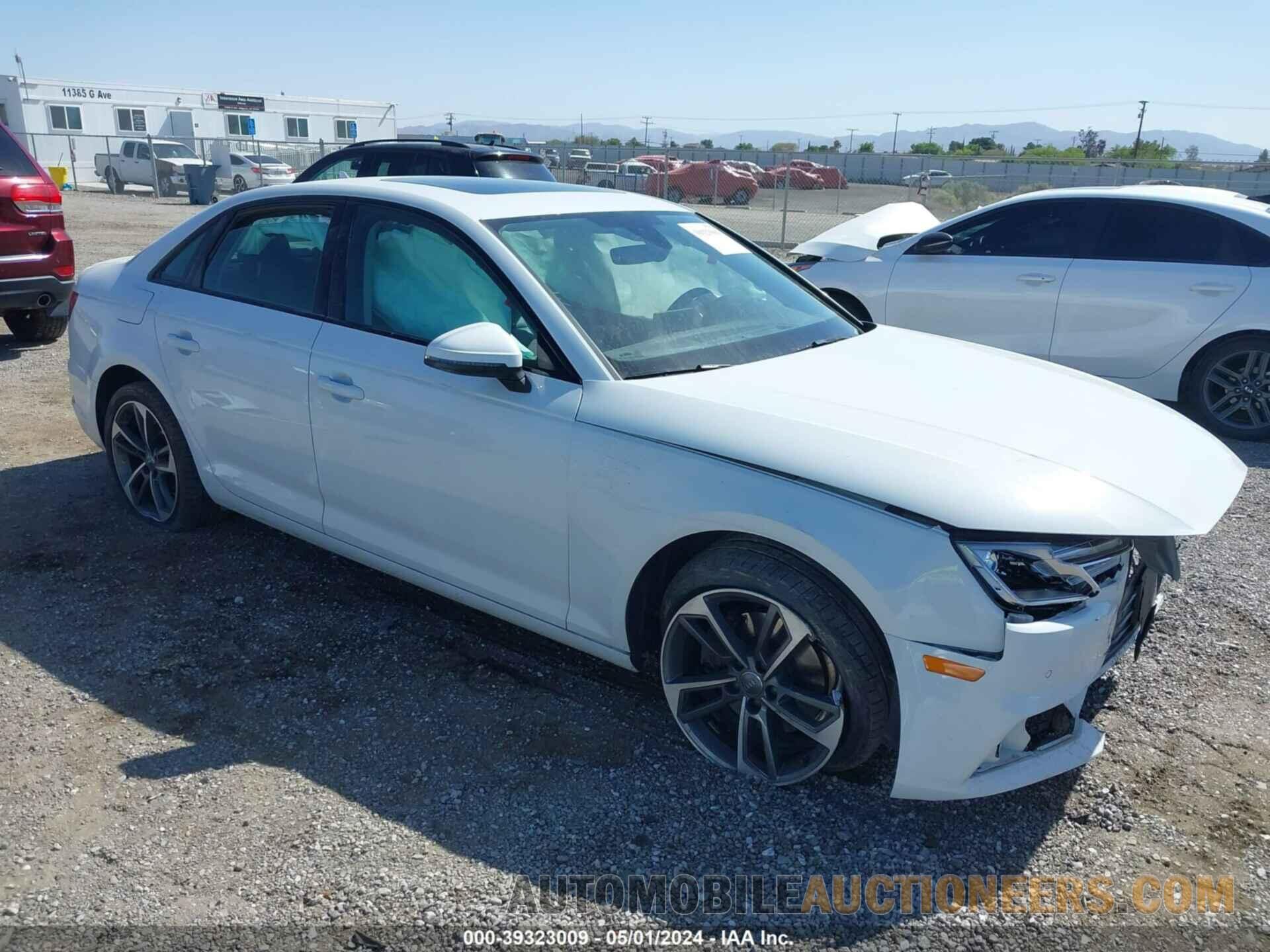 WAUGMAF40KA108745 AUDI A4 2019