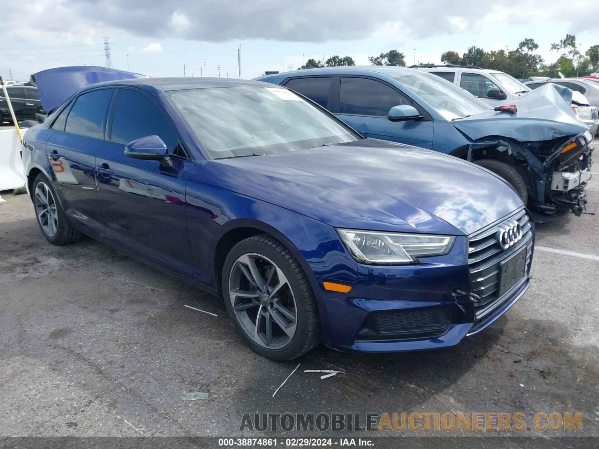 WAUGMAF40KA110513 AUDI A4 2019