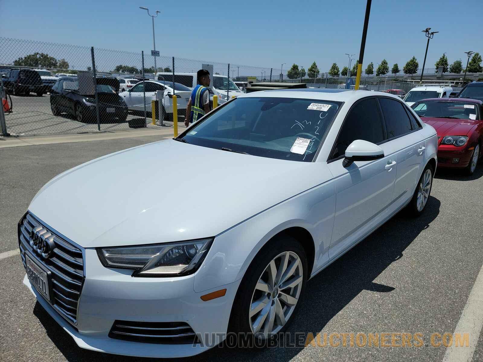 WAUGMAF41HN043731 Audi A4 Sedan 2017