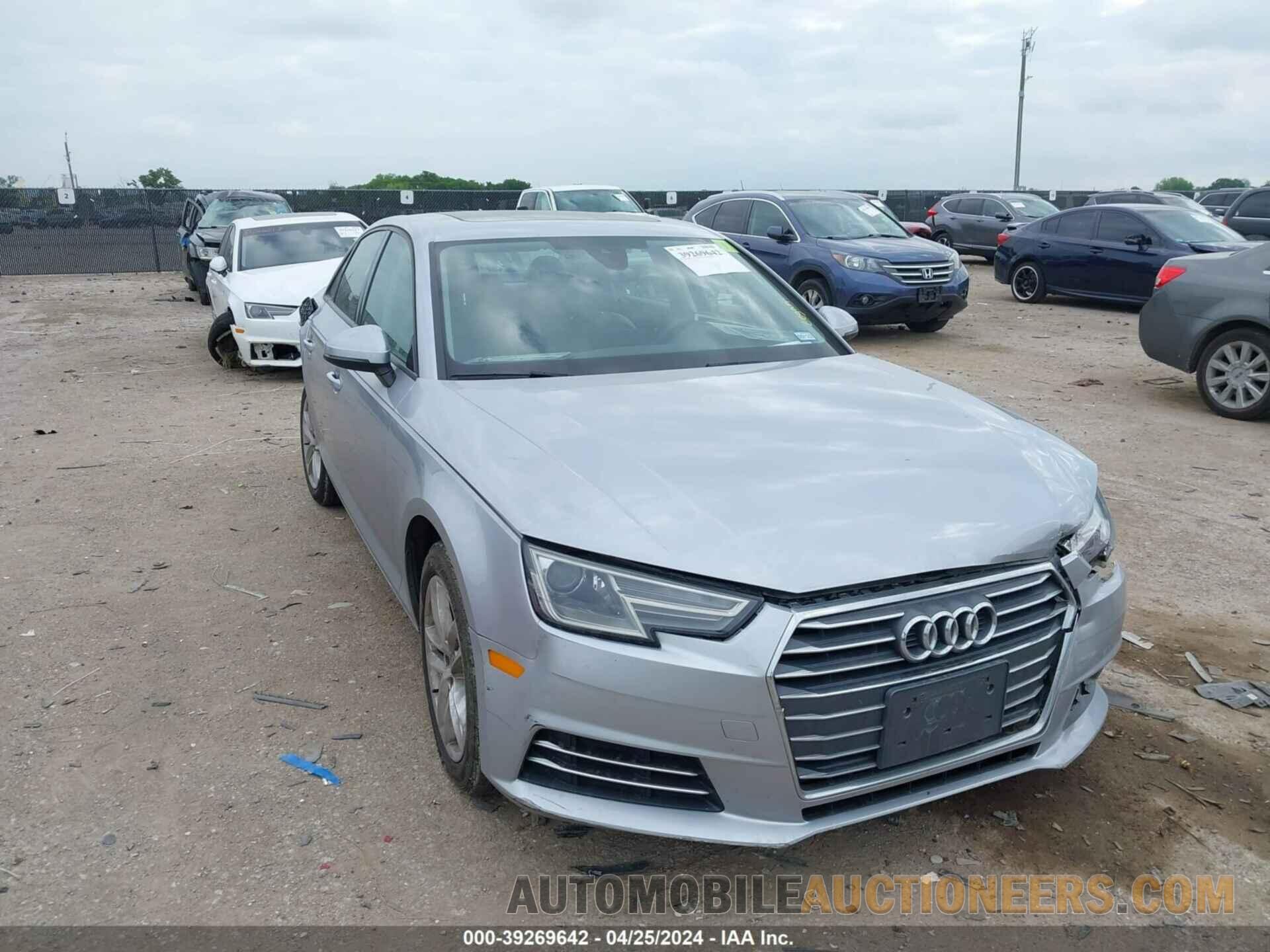 WAUGMAF41HN044135 AUDI A4 2017