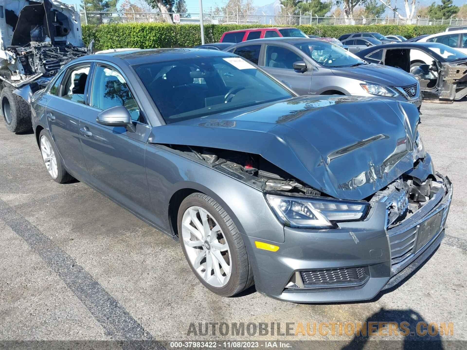 WAUGMAF41KA005396 AUDI A4 2019