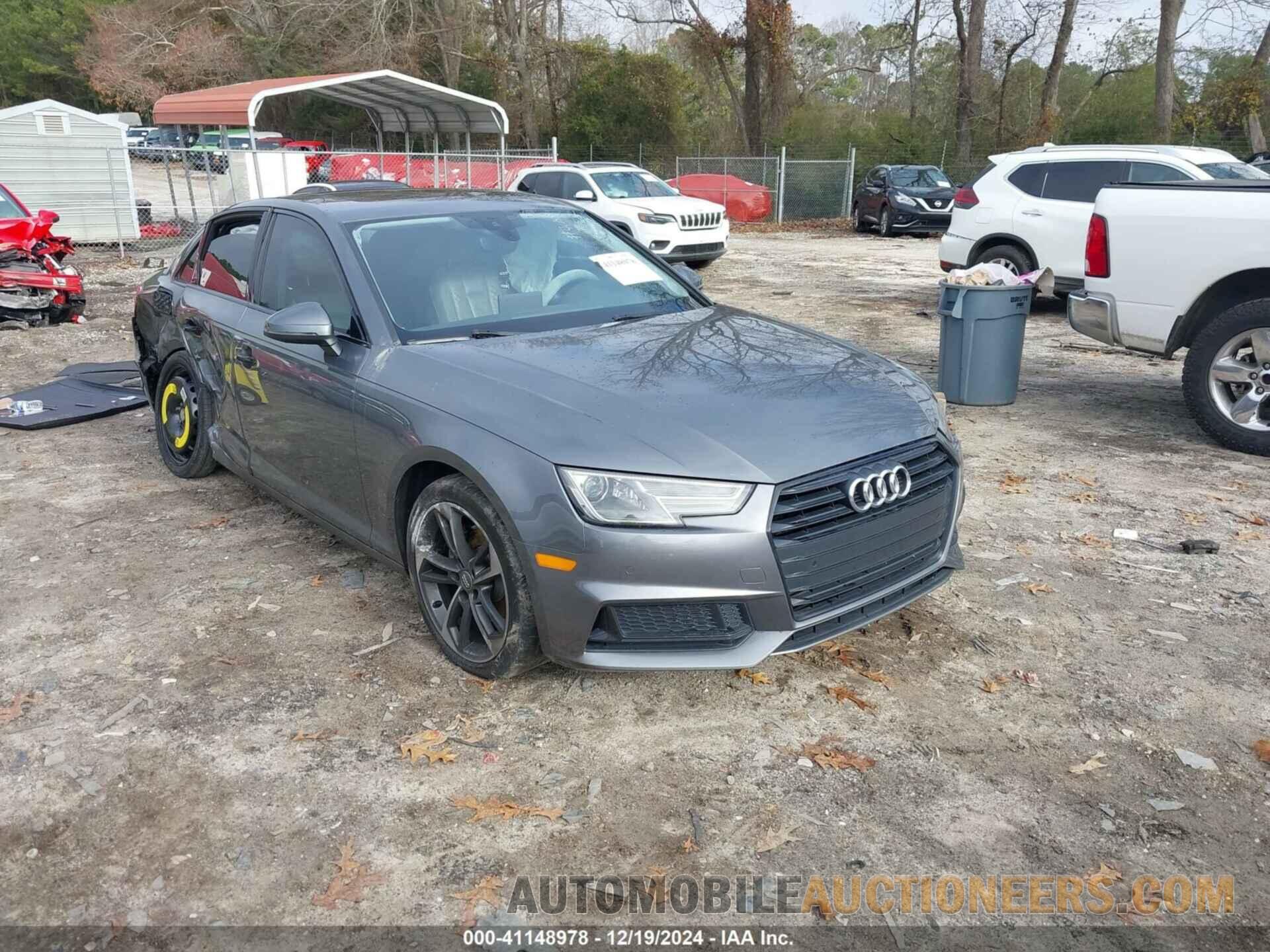 WAUGMAF41KA106566 AUDI A4 2019