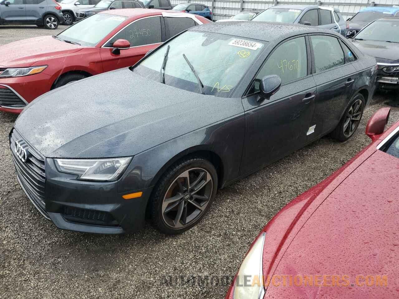 WAUGMAF41KA108916 AUDI A4 2019