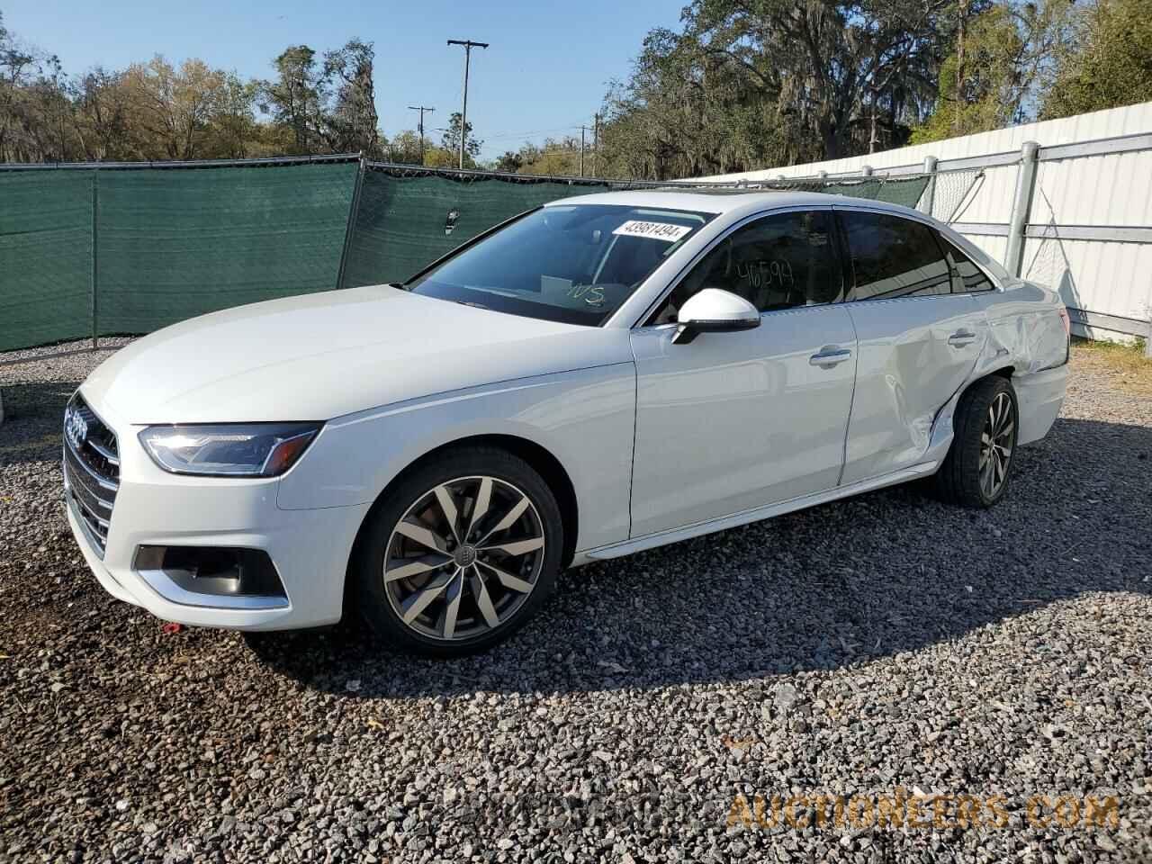 WAUGMAF41LA040845 AUDI A4 2020