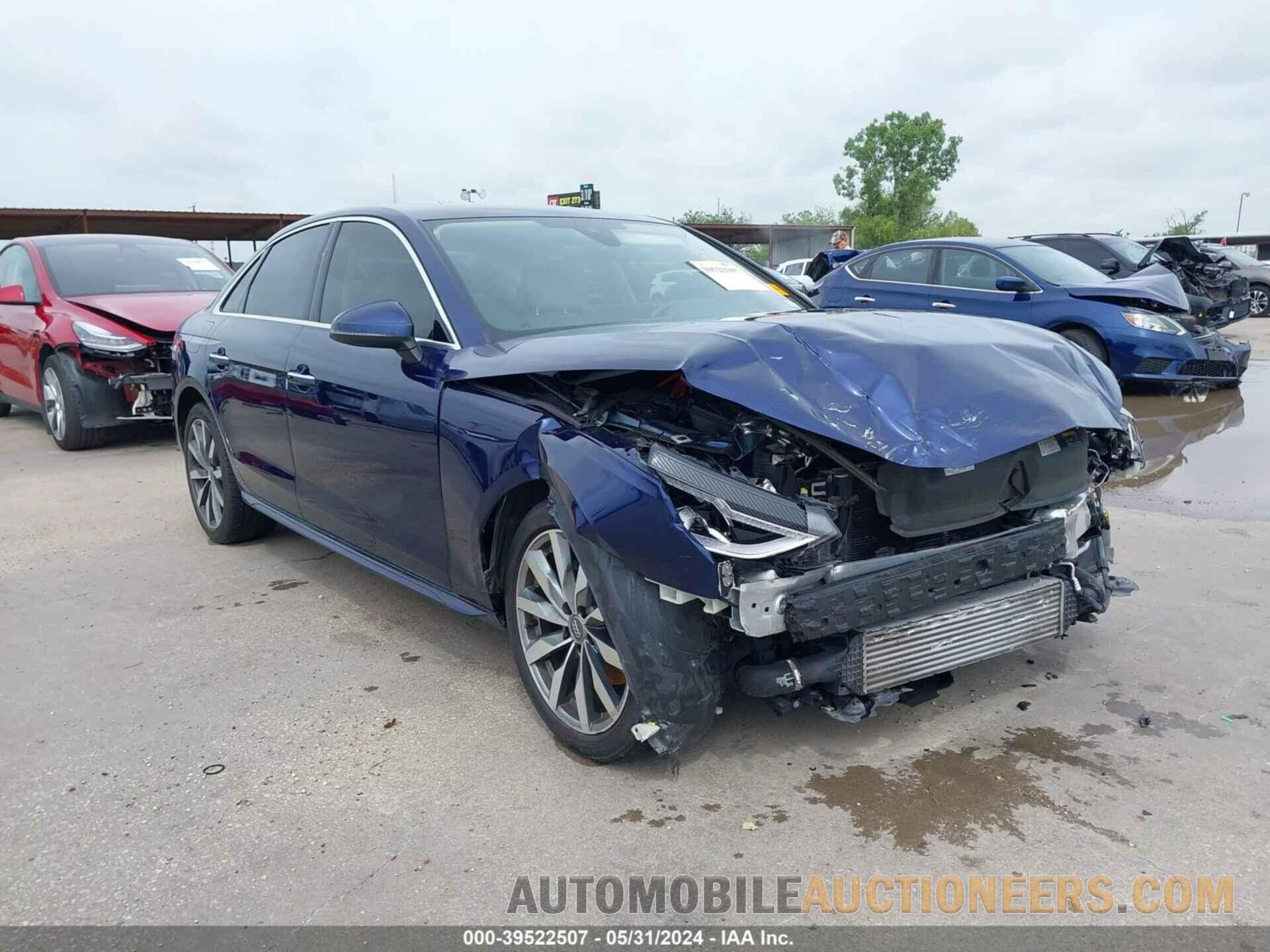 WAUGMAF41LN004288 AUDI A4 2020