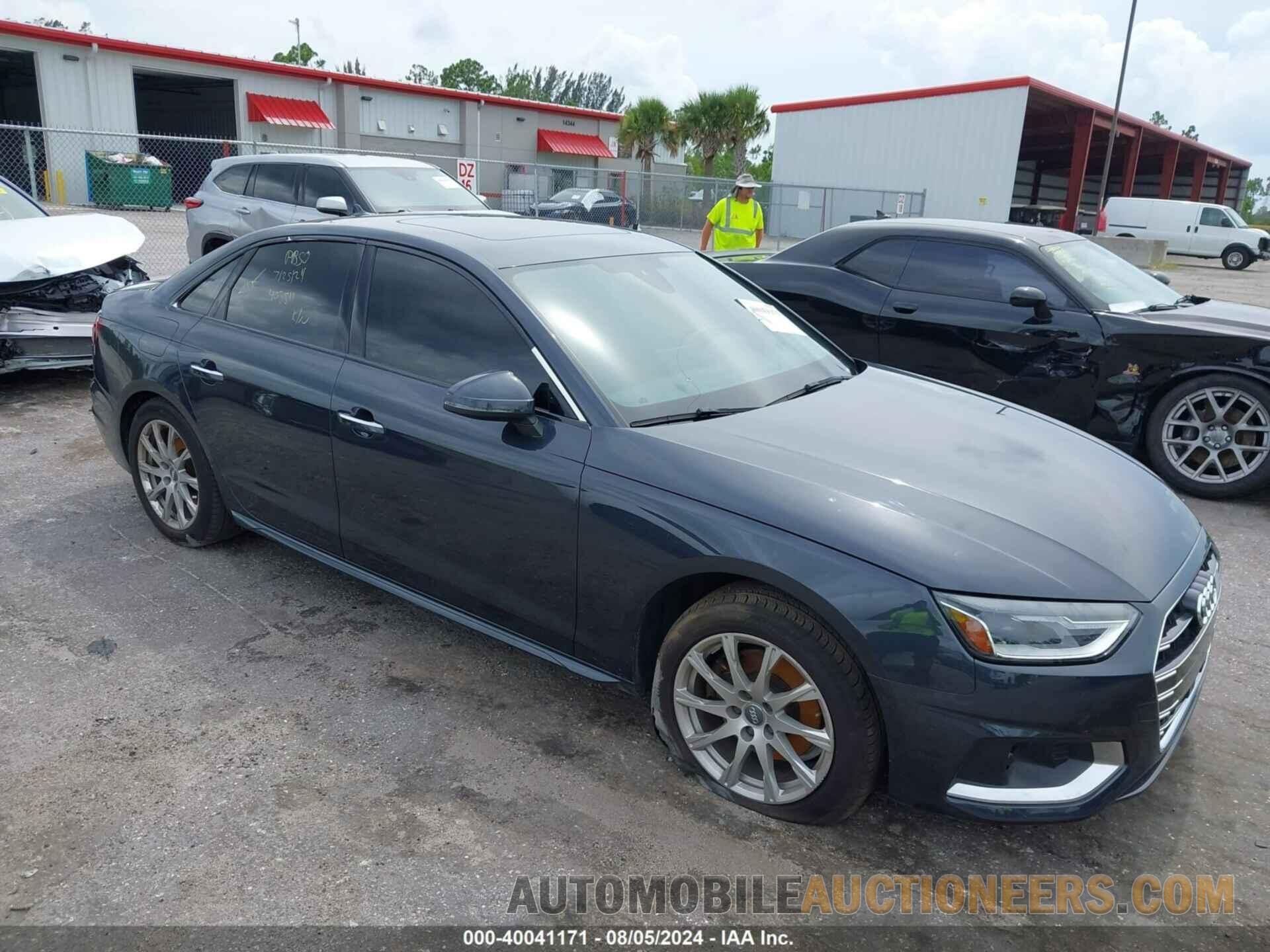 WAUGMAF41LN005540 AUDI A4 2020