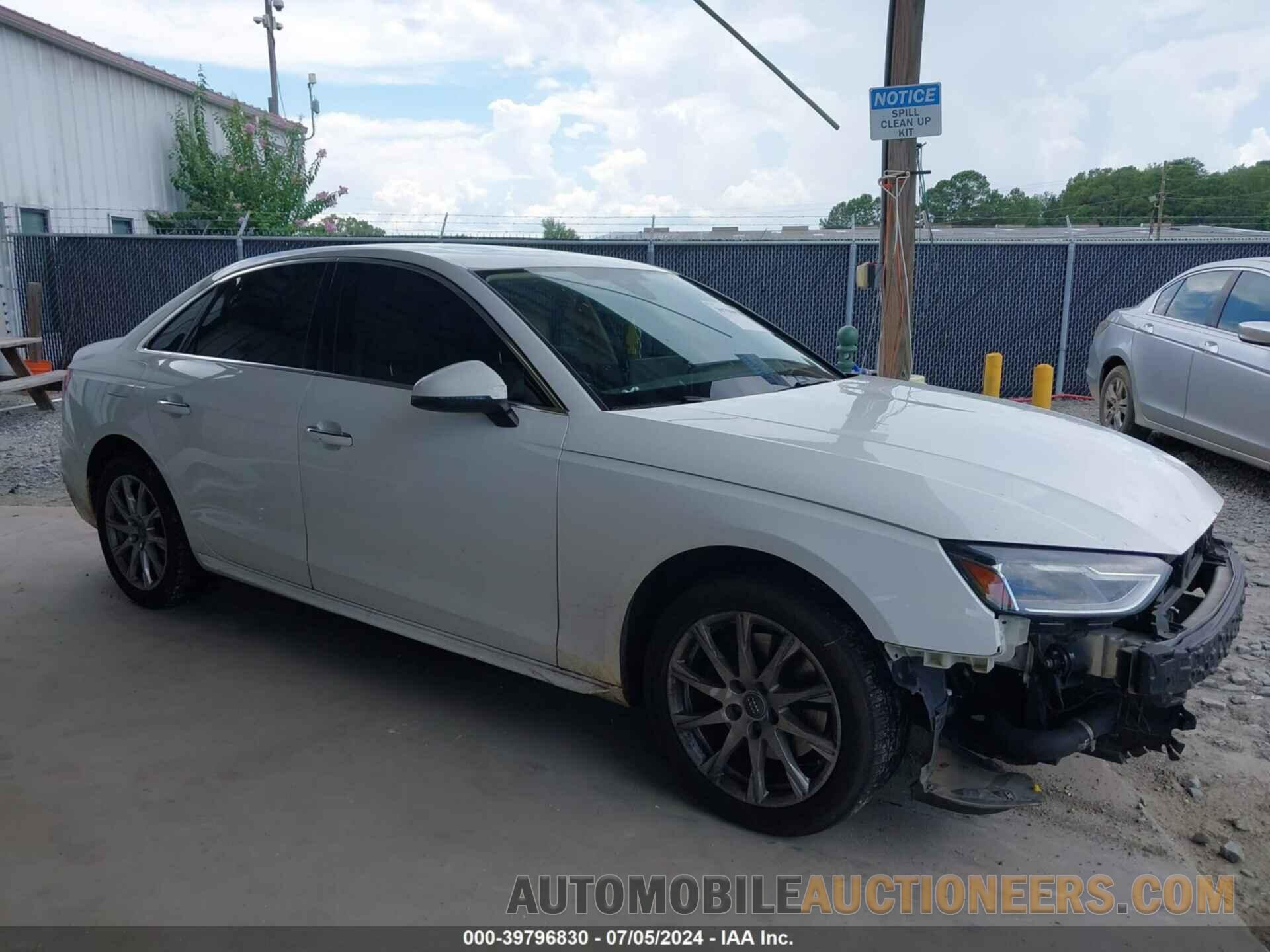 WAUGMAF41LN013525 AUDI A4 2020