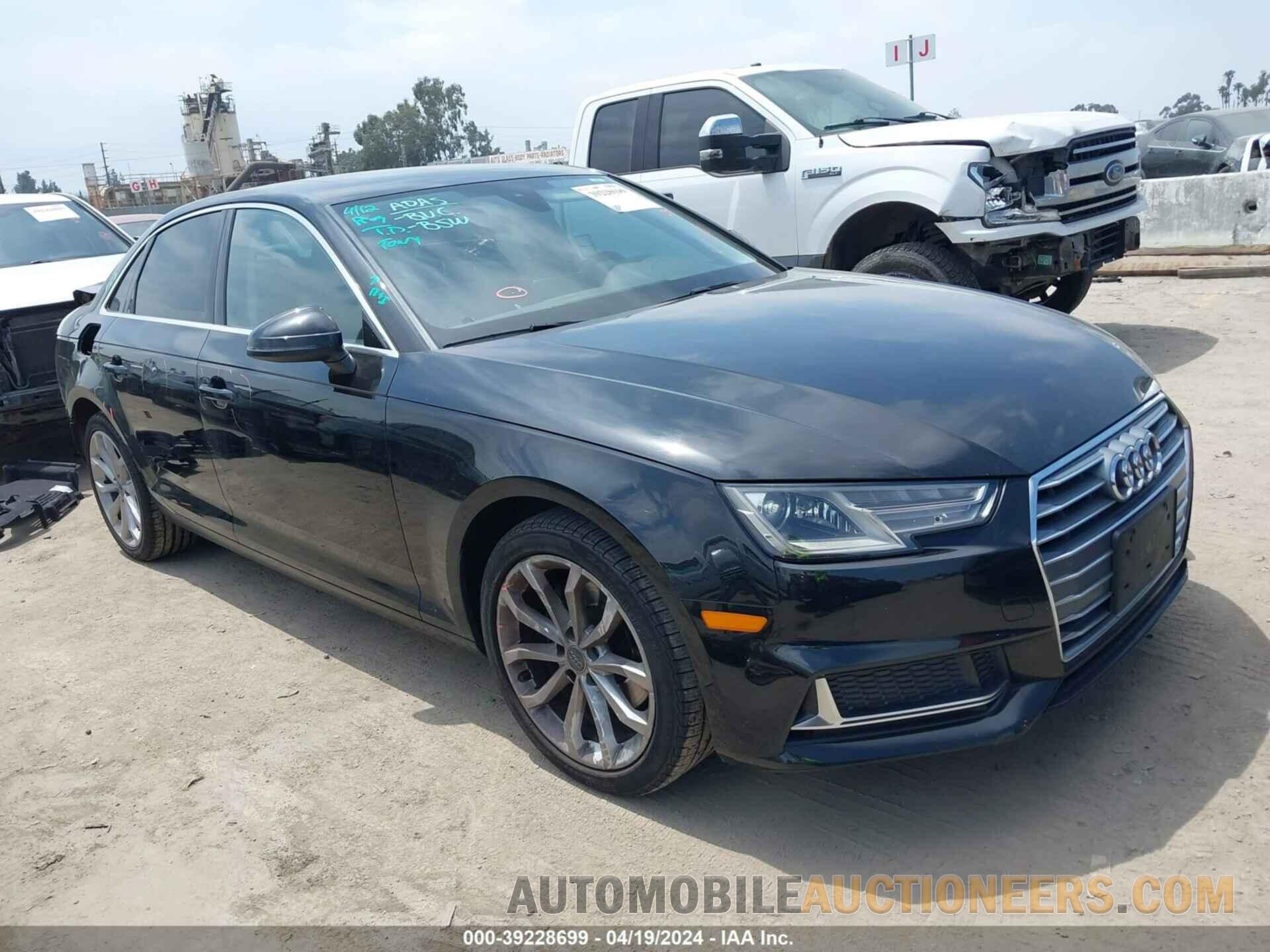 WAUGMAF42KA025236 AUDI A4 2019