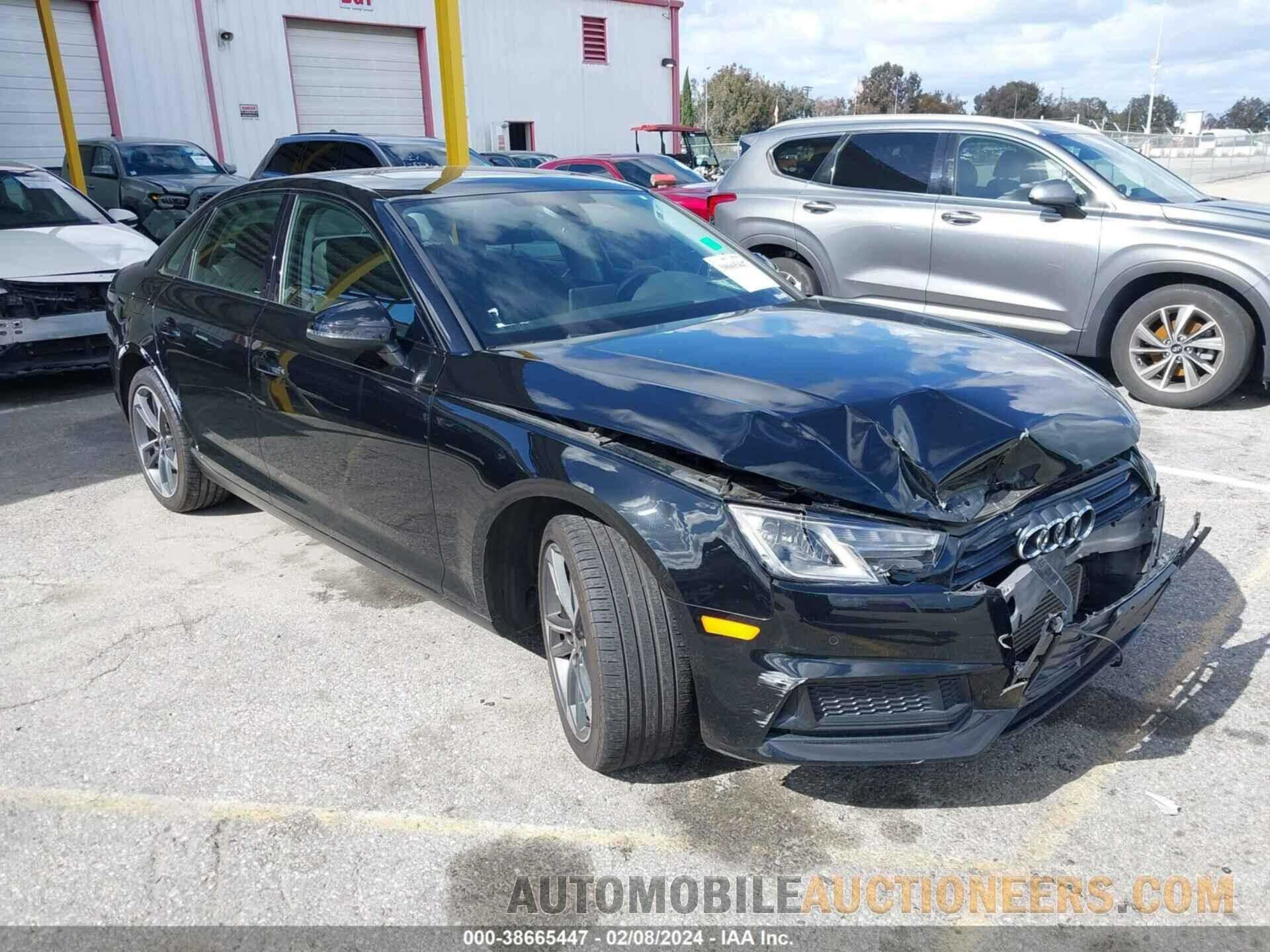 WAUGMAF42KA107225 AUDI A4 2019