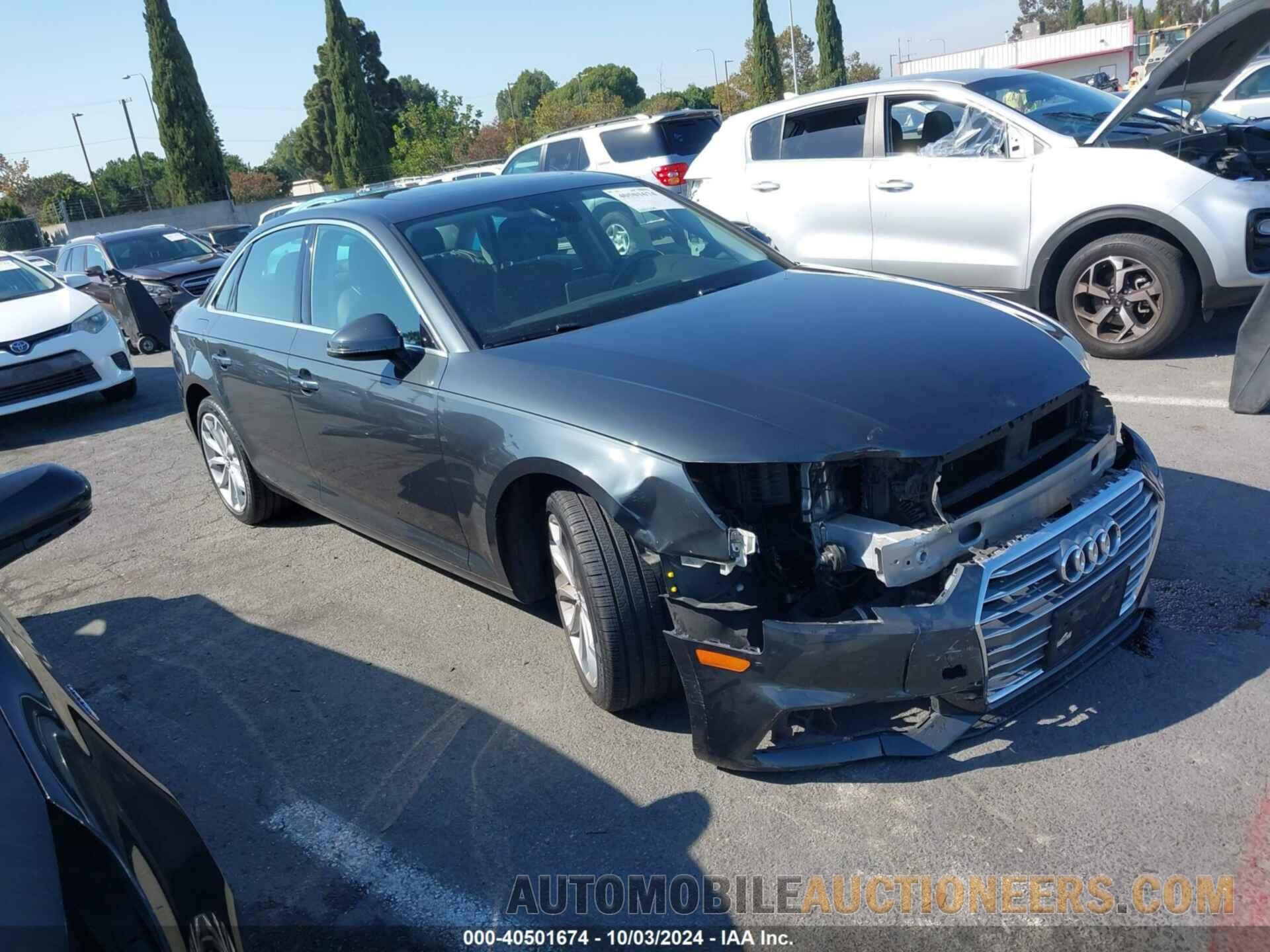 WAUGMAF42KN004394 AUDI A4 2019