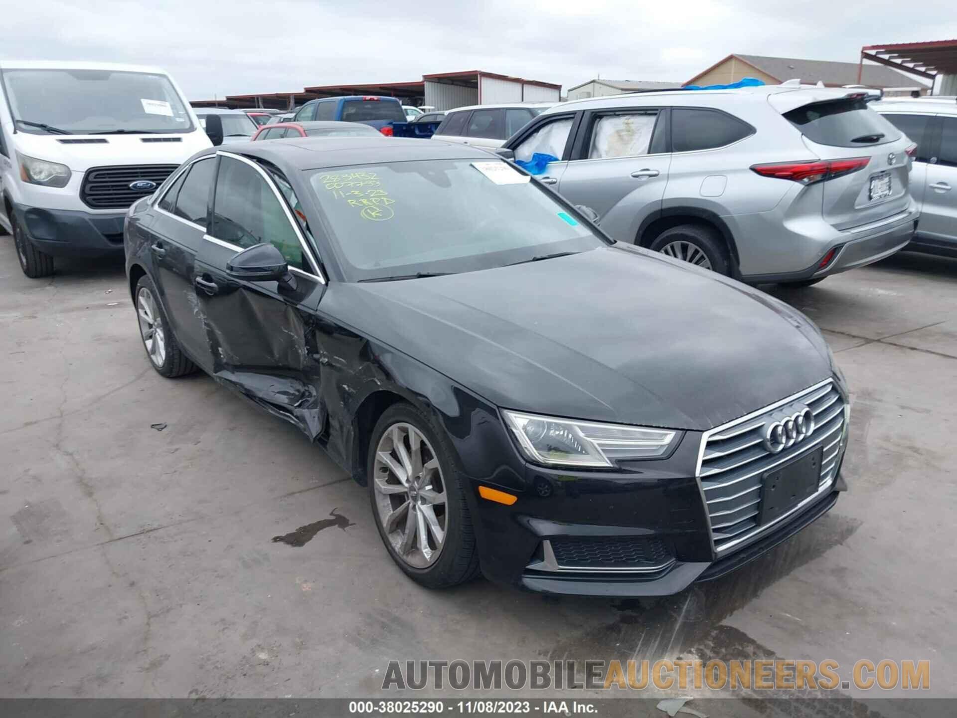 WAUGMAF42KN007733 AUDI A4 2019