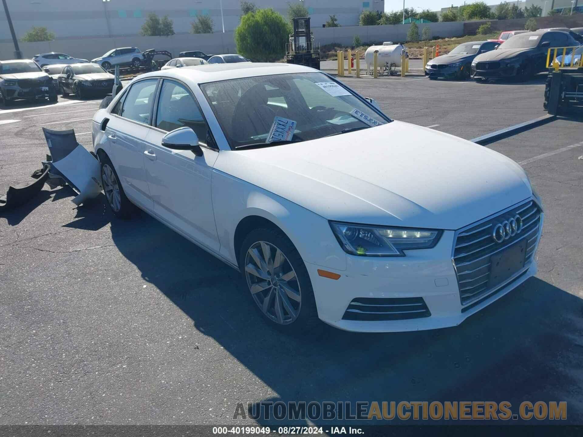 WAUGMAF43HN059350 AUDI A4 2017