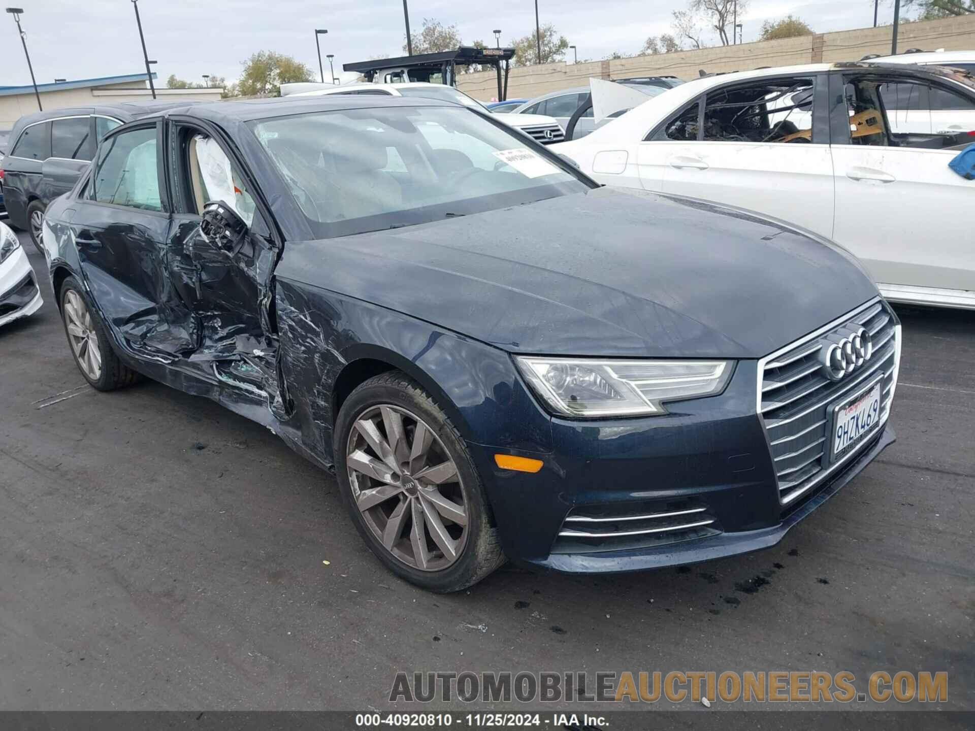 WAUGMAF43HN067156 AUDI A4 2017