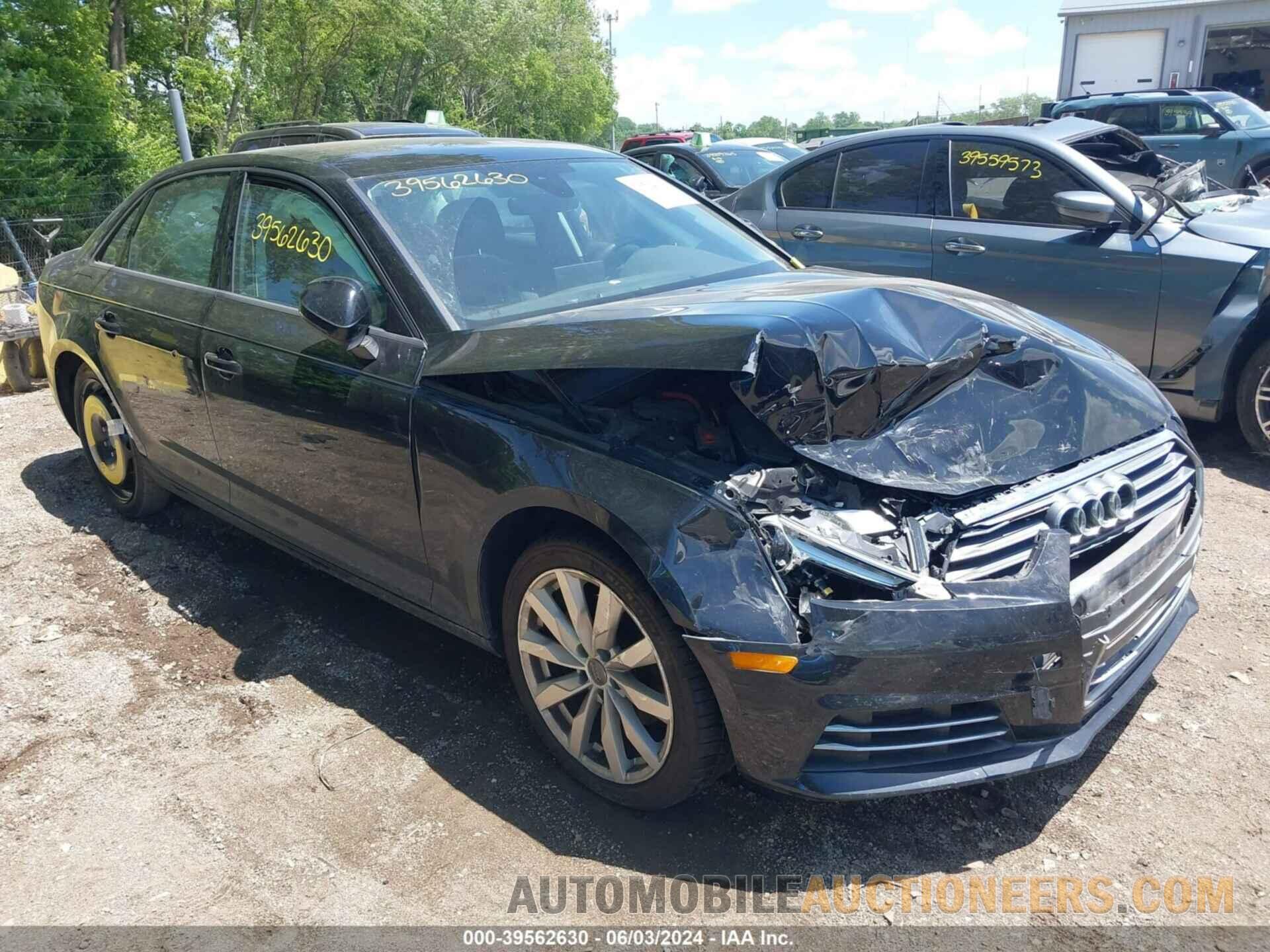 WAUGMAF43HN069845 AUDI A4 2017