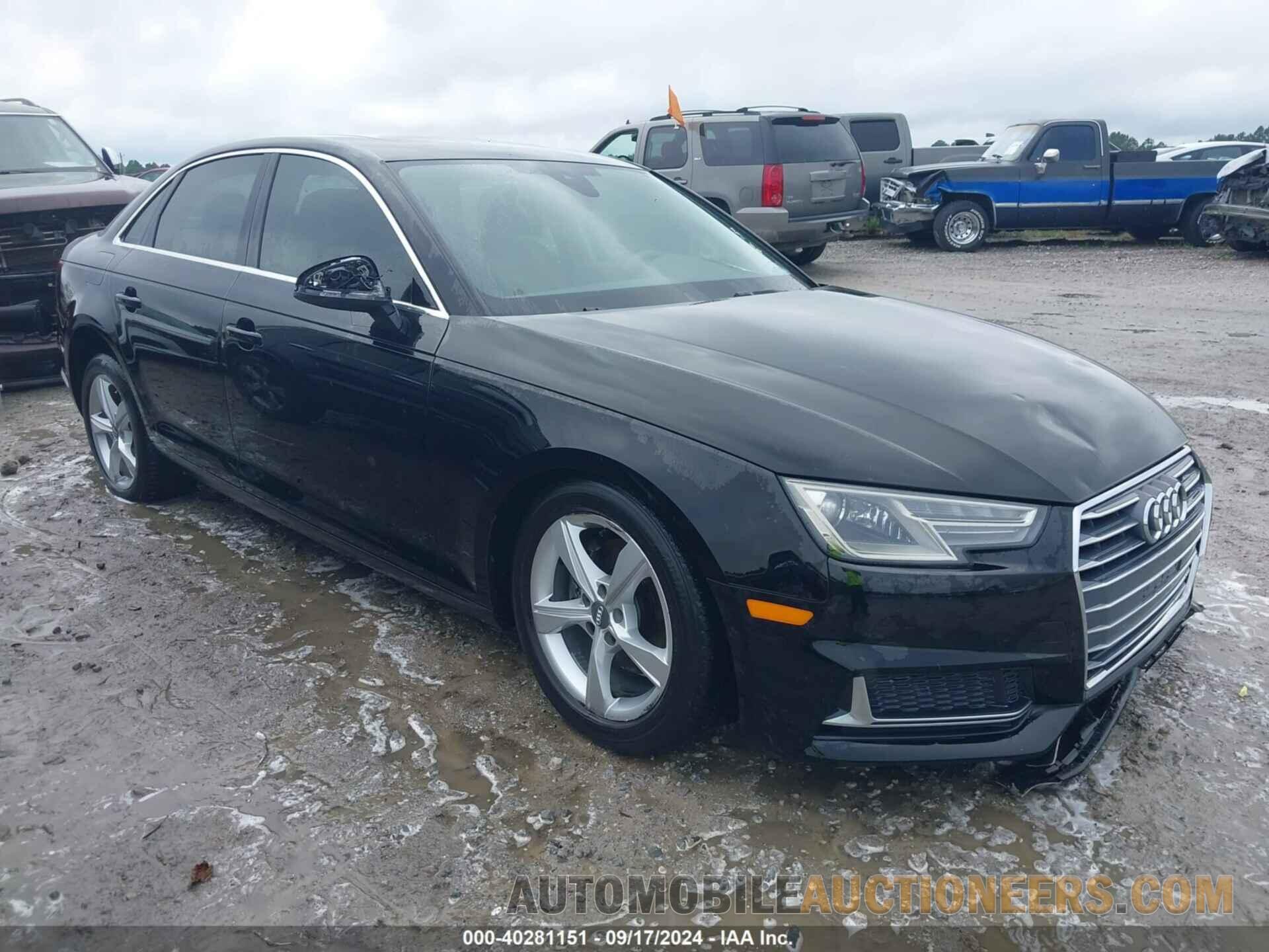 WAUGMAF43KA023821 AUDI A4 2019