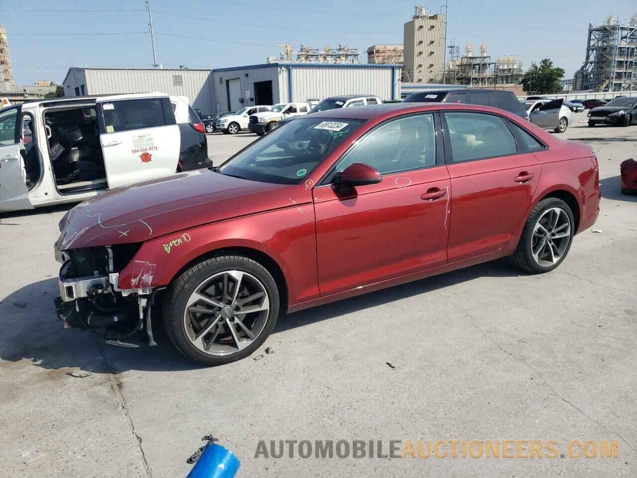 WAUGMAF43KN020622 AUDI A4 2019