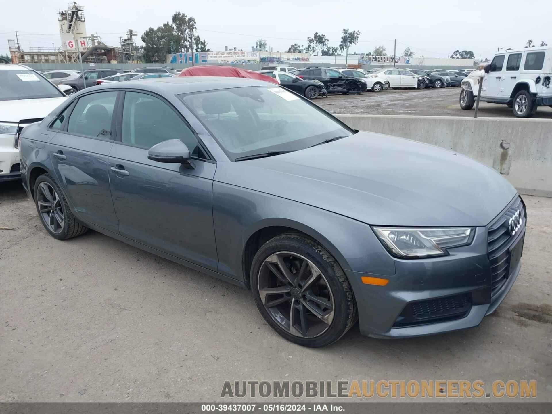 WAUGMAF43KN021785 AUDI A4 2019