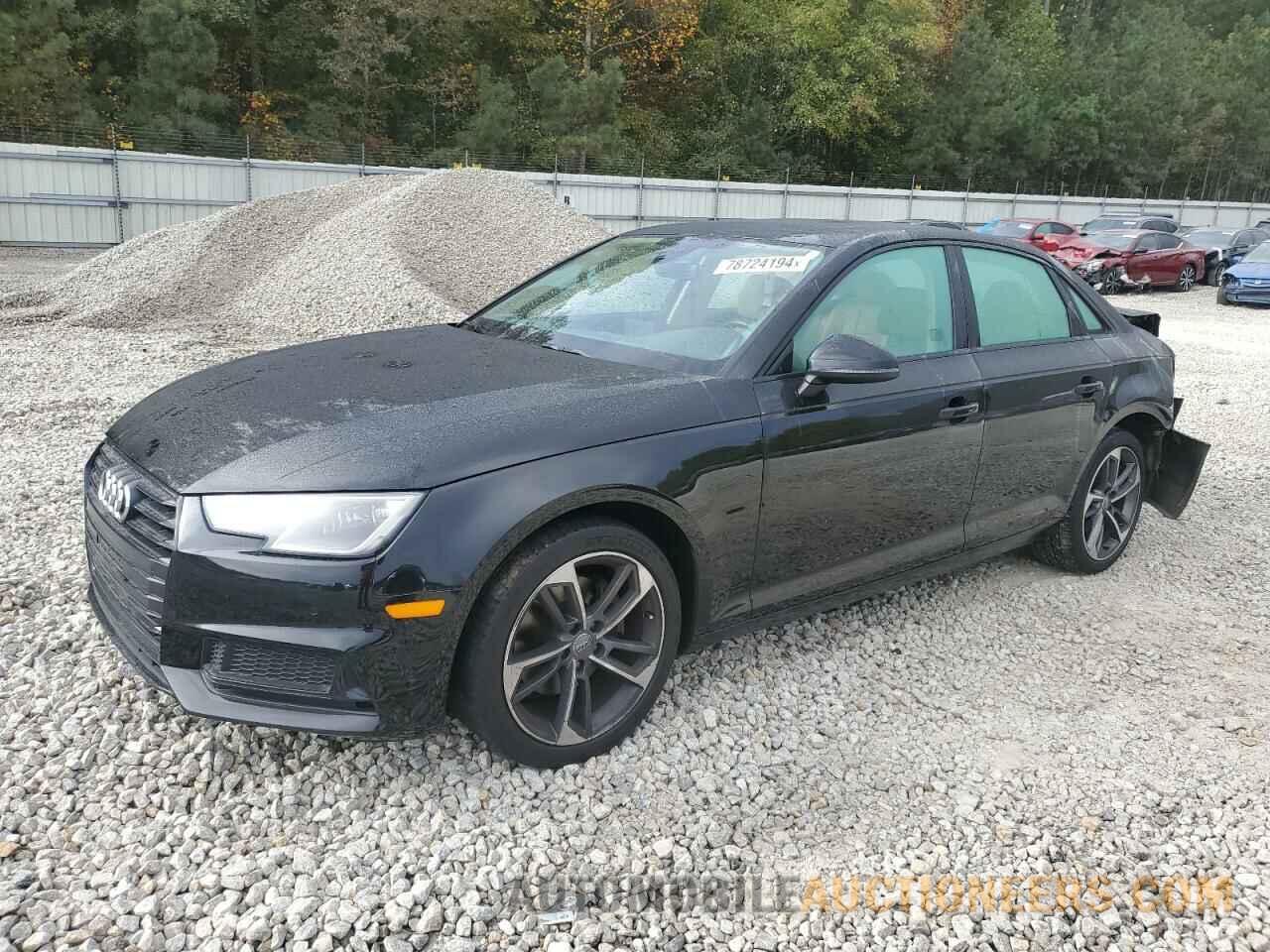 WAUGMAF43KN022211 AUDI A4 2019