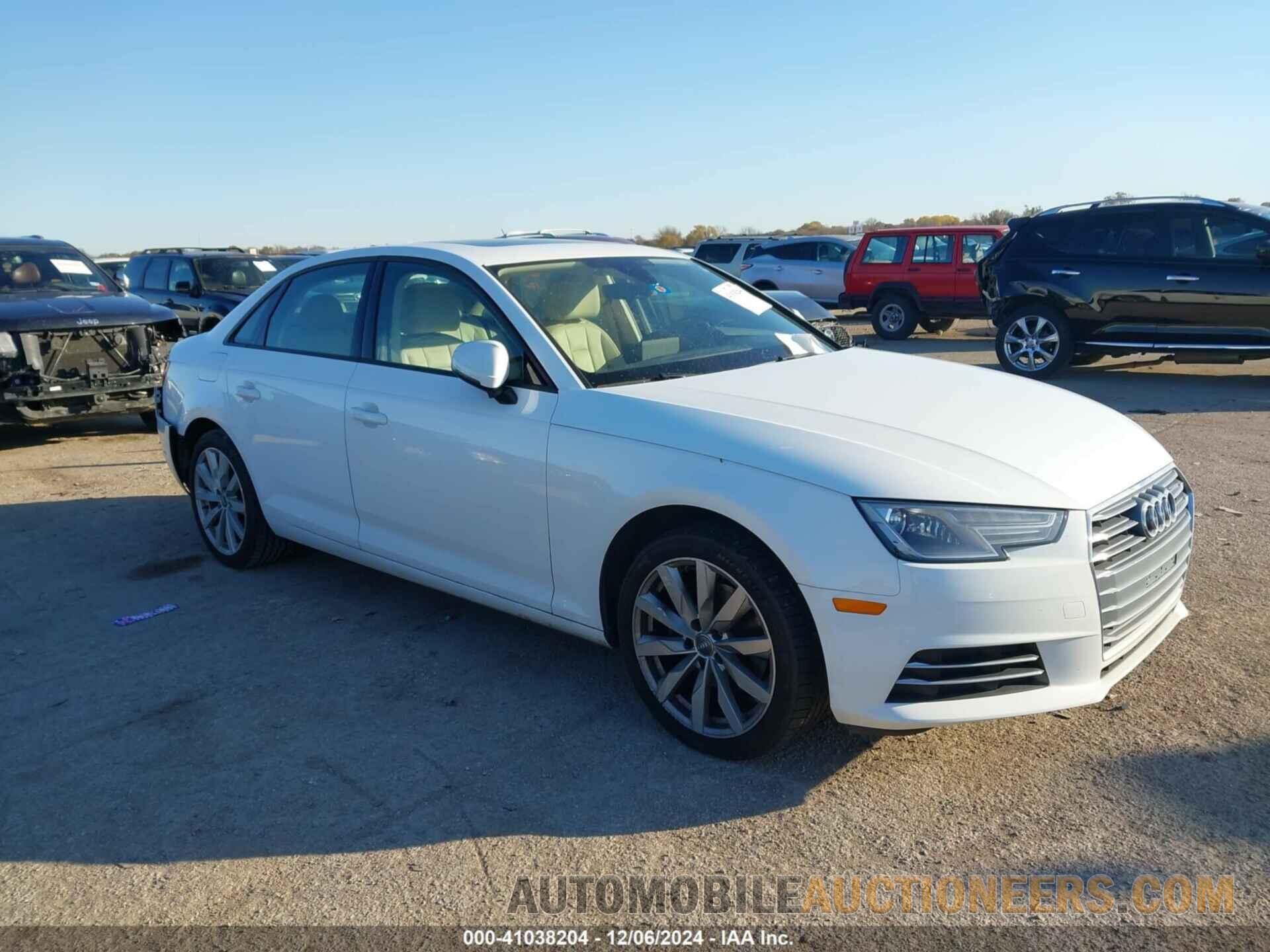 WAUGMAF44HN064489 AUDI A4 2017