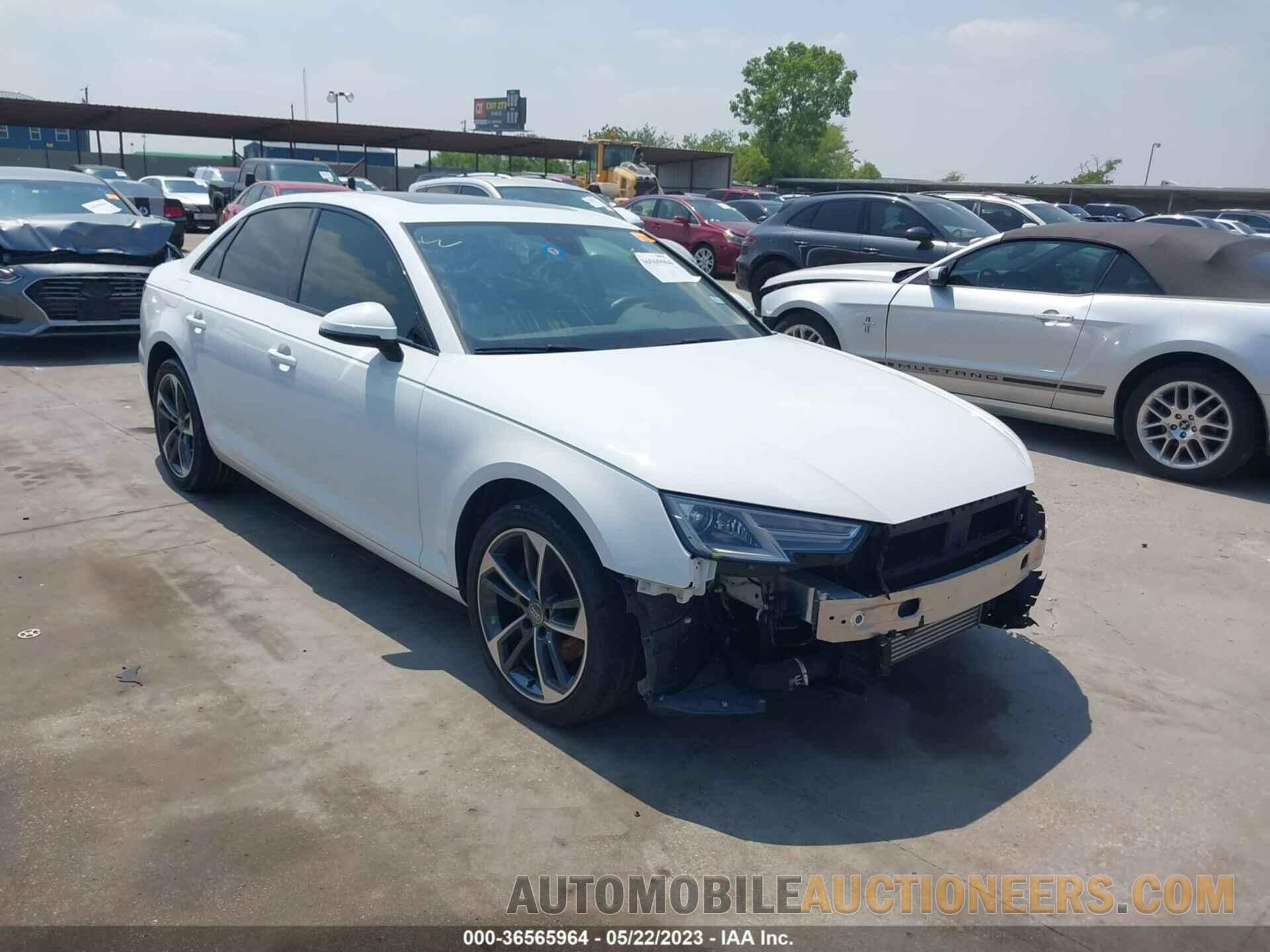 WAUGMAF44KN016000 AUDI A4 2019