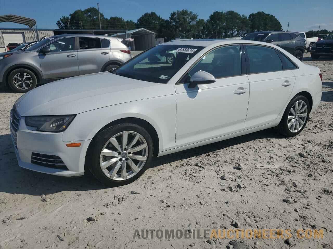 WAUGMAF45HA159215 AUDI A4 2017