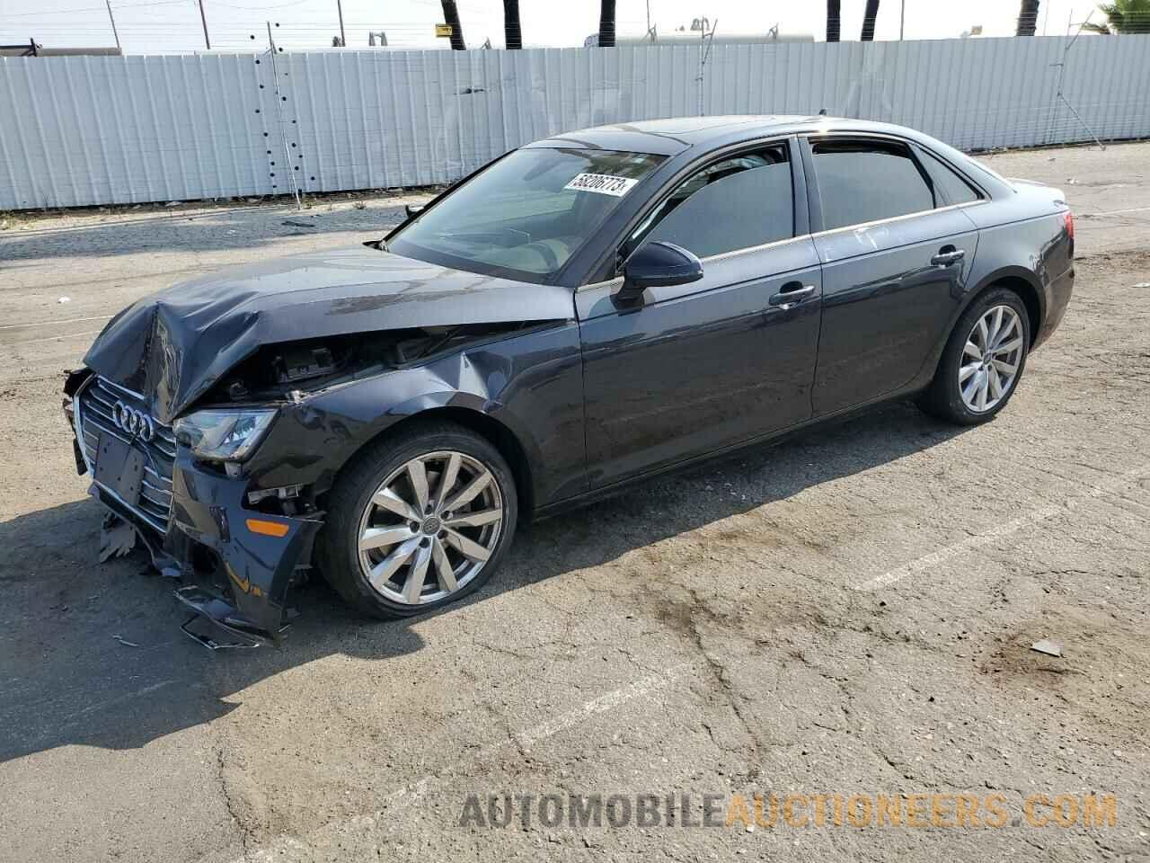 WAUGMAF45HN045708 AUDI A4 2017