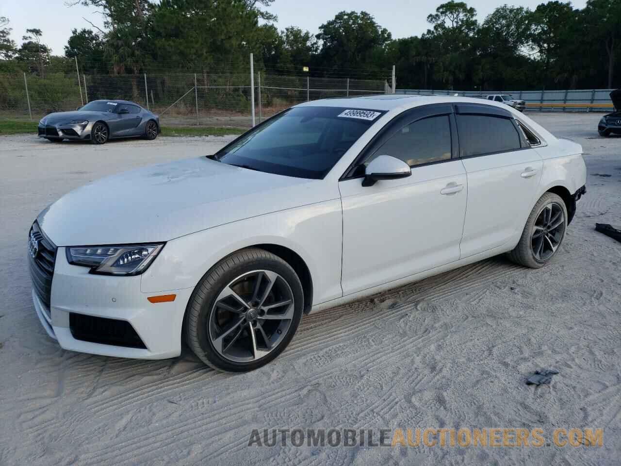 WAUGMAF45KA112600 AUDI A4 2019