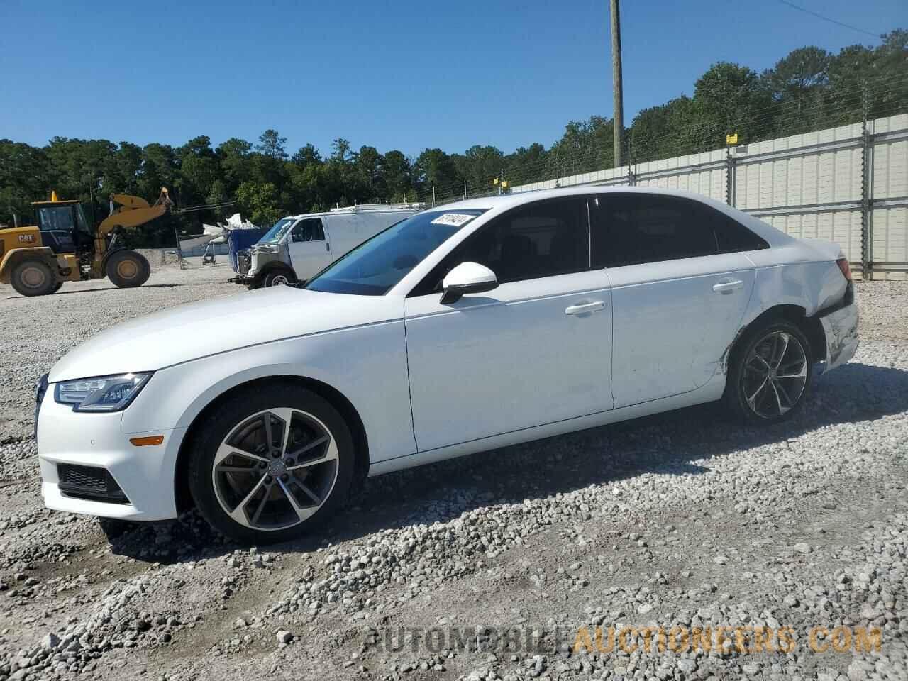 WAUGMAF45KA113486 AUDI A4 2019