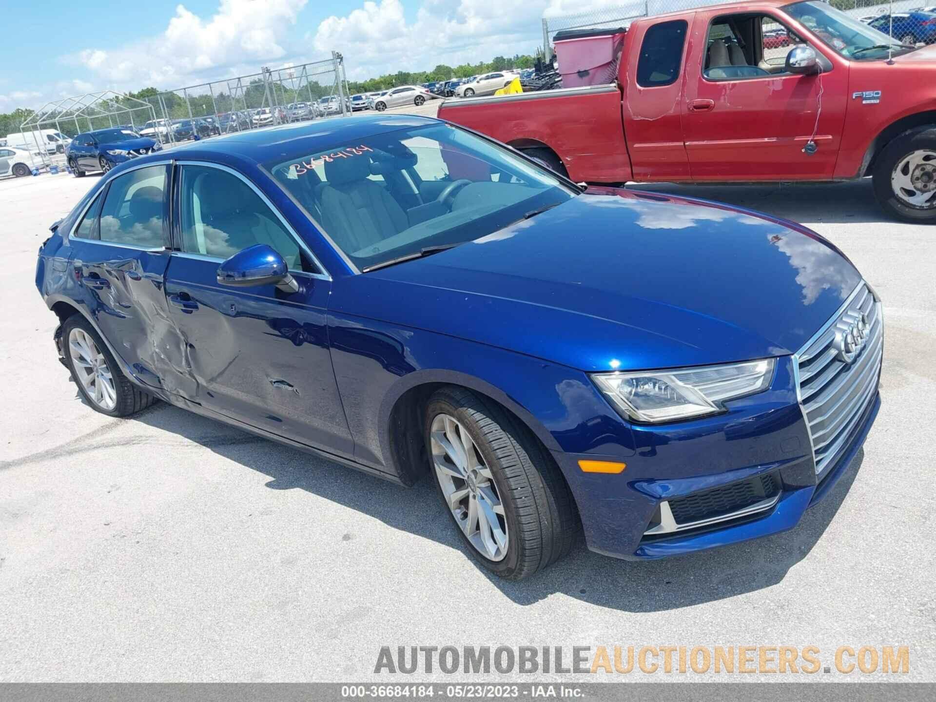 WAUGMAF45KN004681 AUDI A4 2019