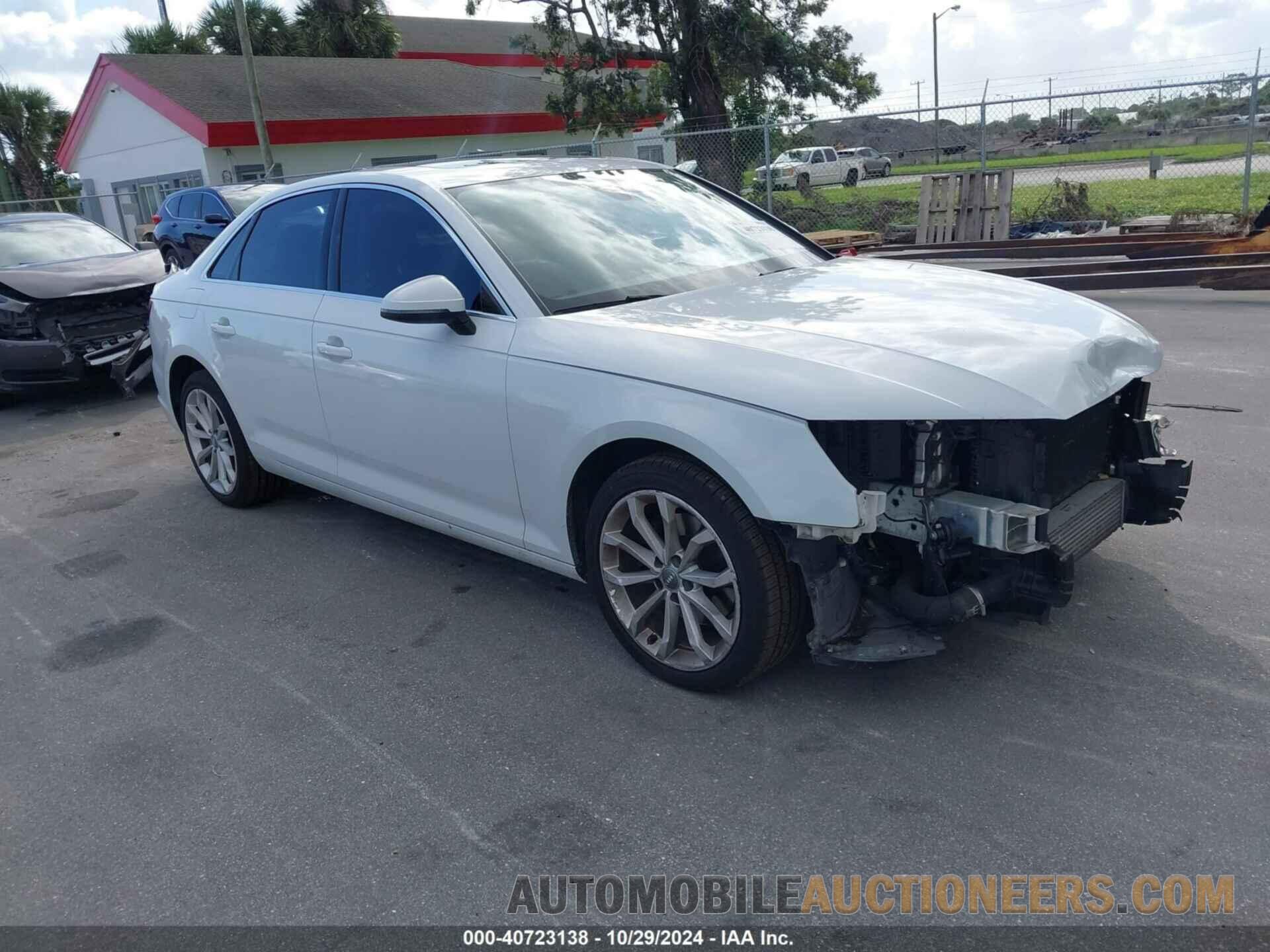 WAUGMAF45KN011193 AUDI A4 2019