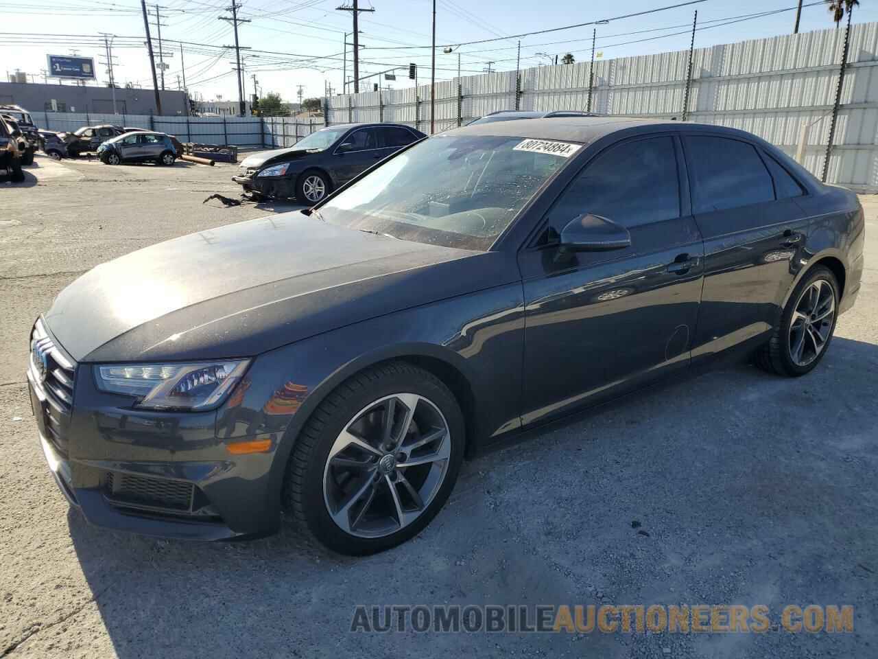 WAUGMAF45KN013400 AUDI A4 2019