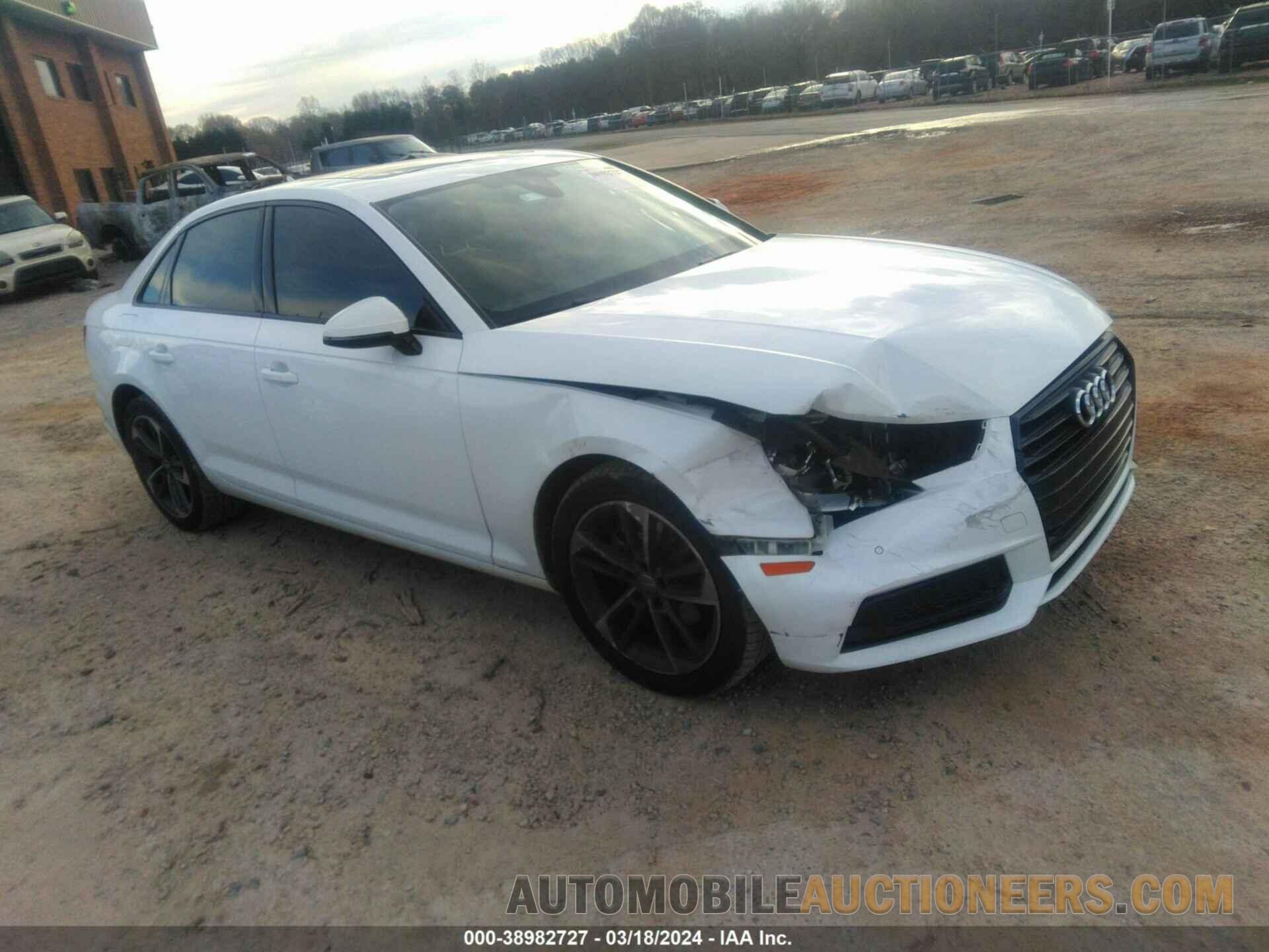 WAUGMAF45KN020251 AUDI A4 2019