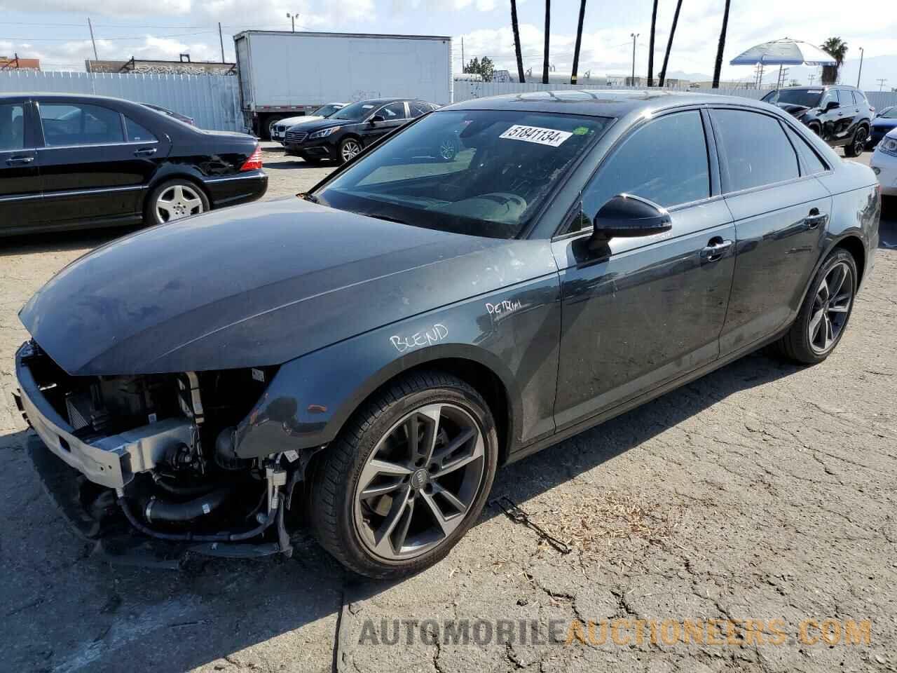 WAUGMAF45KN022324 AUDI A4 2019