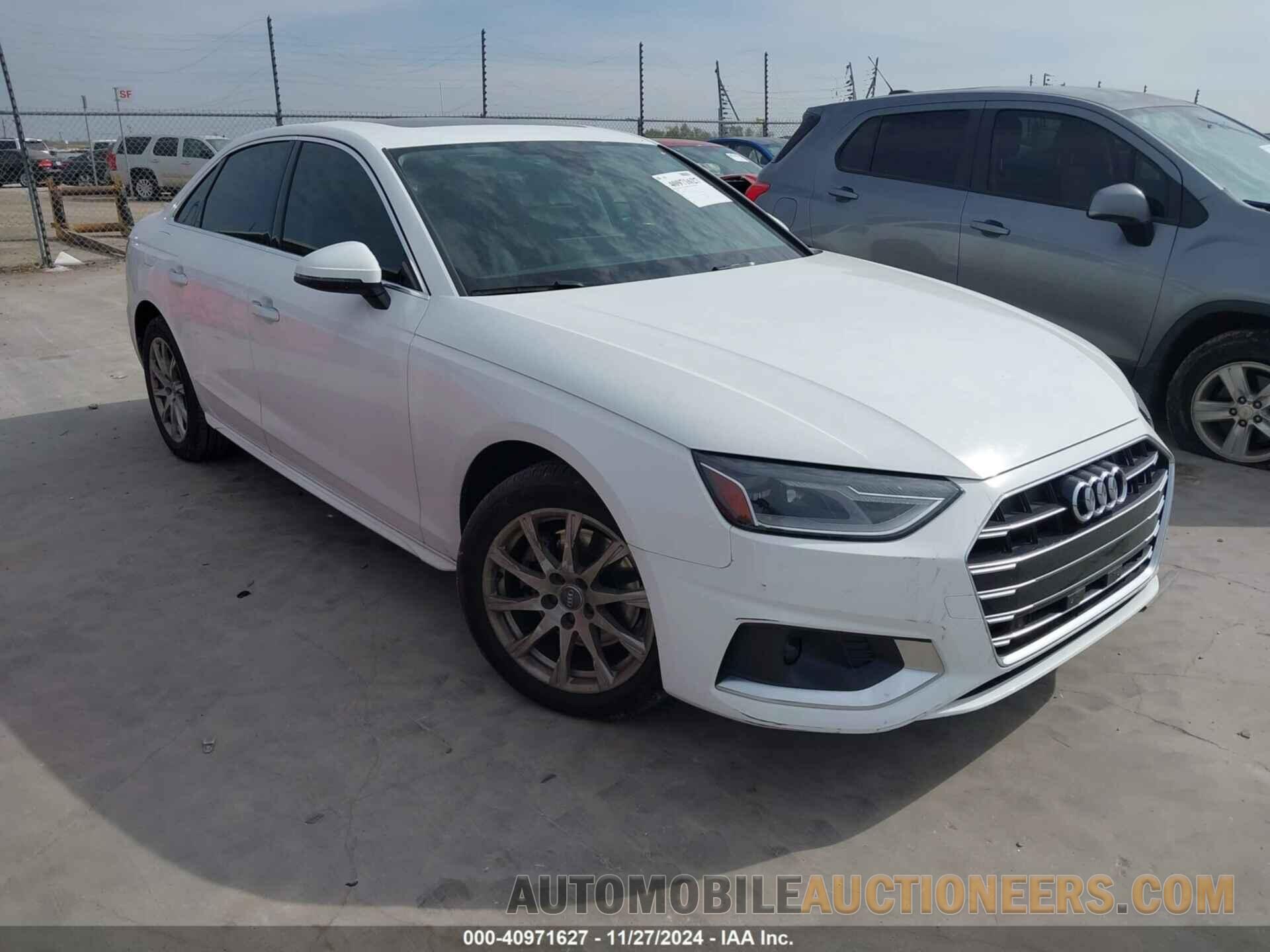 WAUGMAF45LN006934 AUDI A4 2020