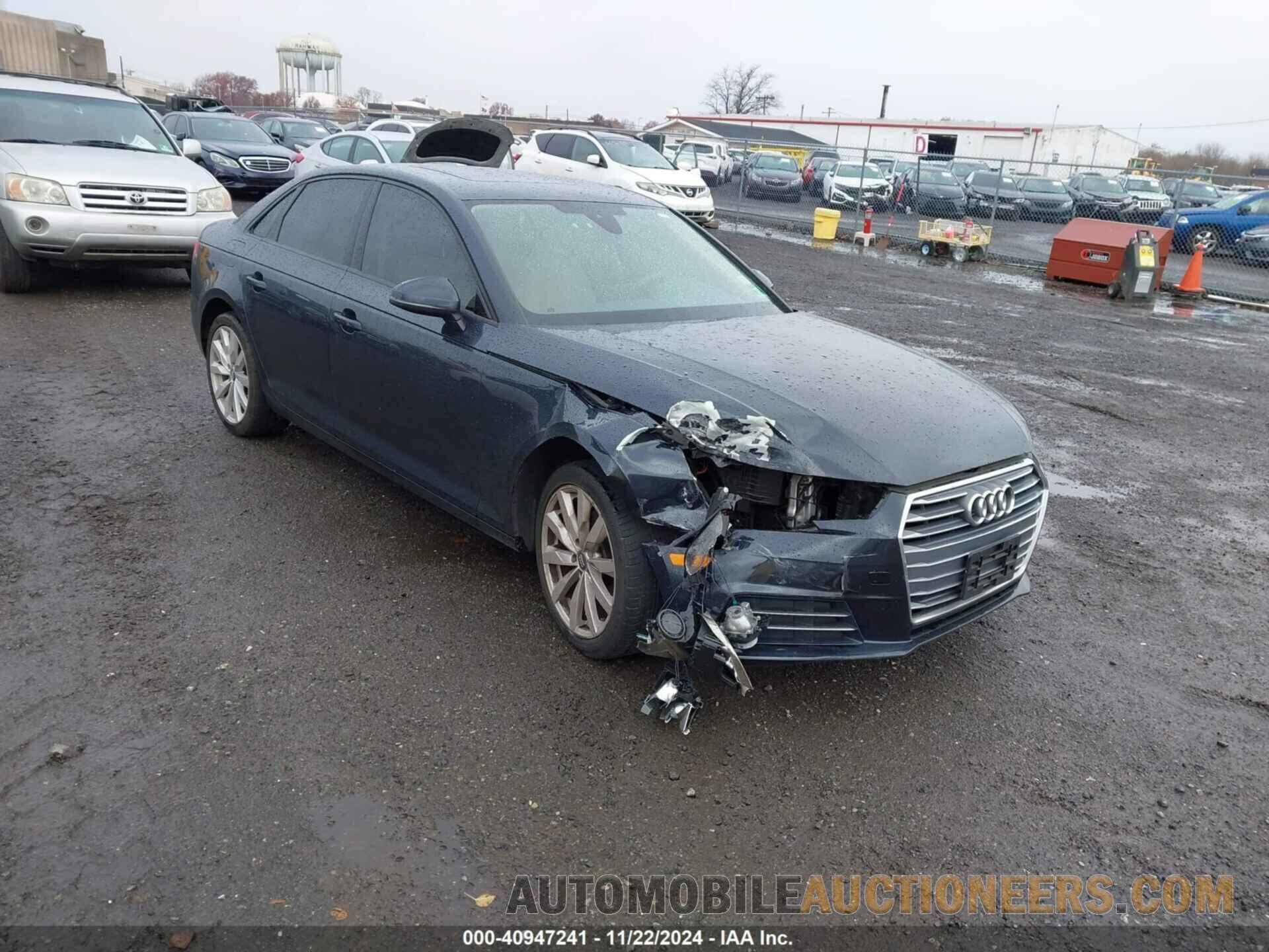 WAUGMAF46HA161832 AUDI A4 2017