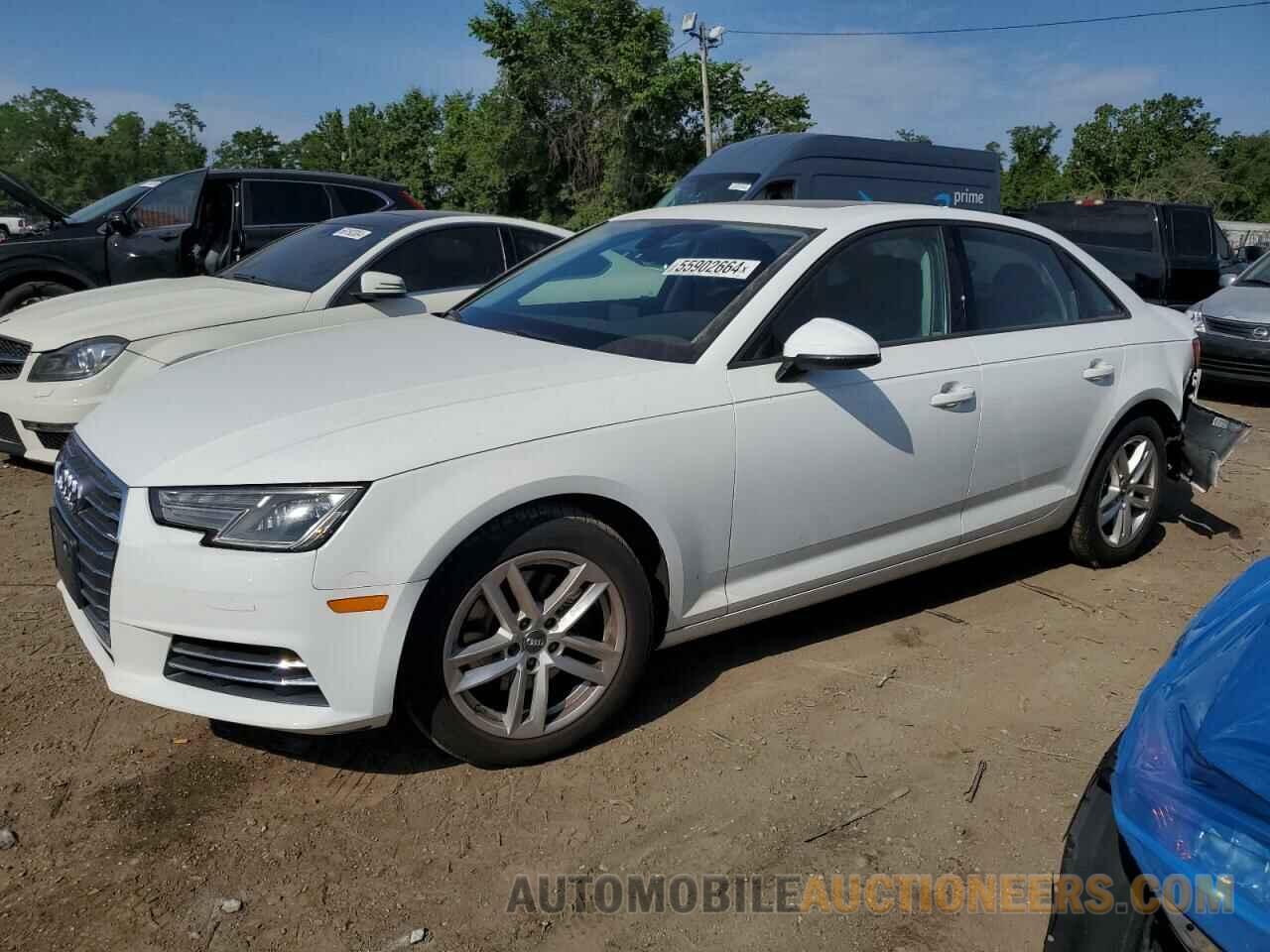 WAUGMAF46HA177027 AUDI A4 2017