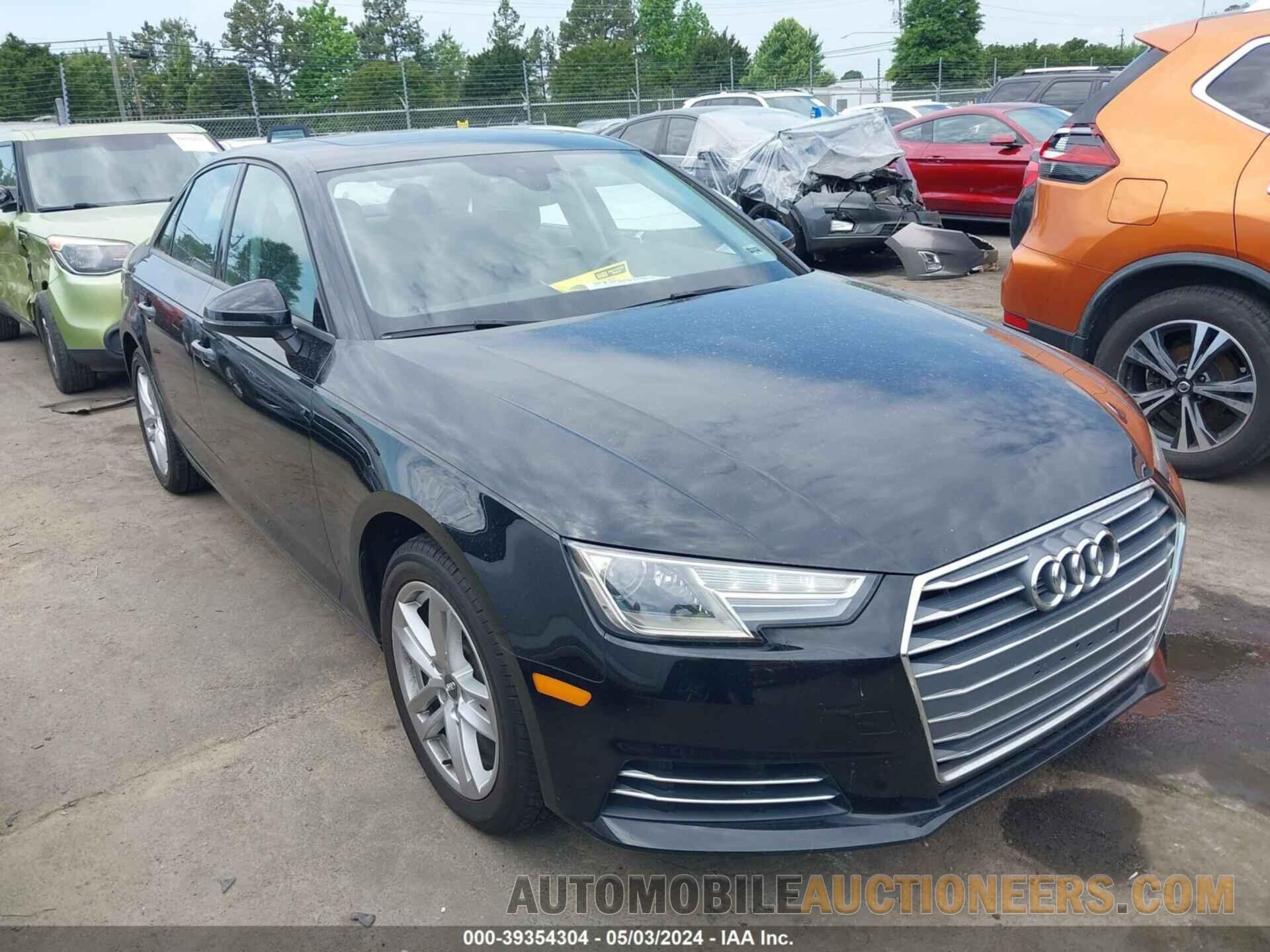 WAUGMAF46HN033602 AUDI A4 2017