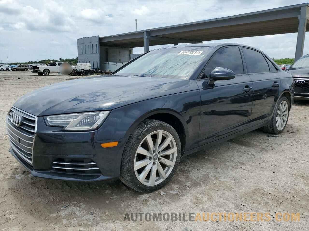 WAUGMAF46HN043014 AUDI A4 2017