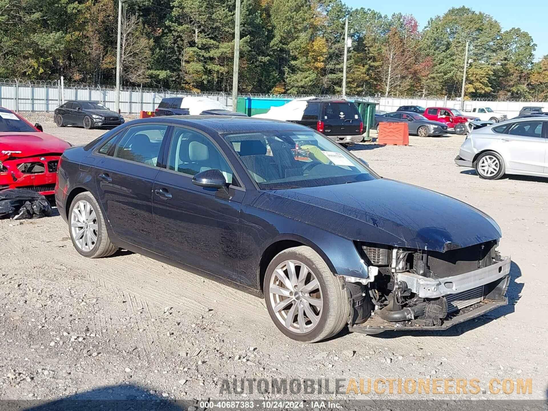 WAUGMAF46HN049394 AUDI A4 2017