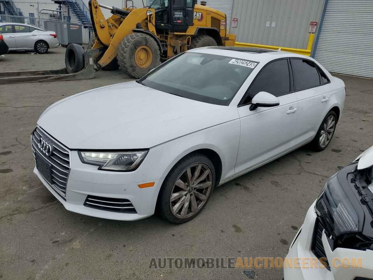 WAUGMAF46HN053686 AUDI A4 2017