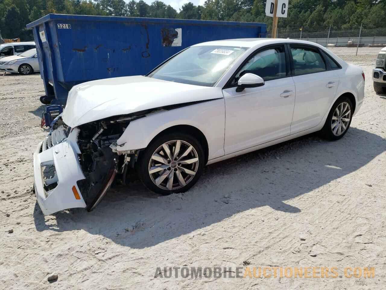 WAUGMAF46HN067104 AUDI A4 2017