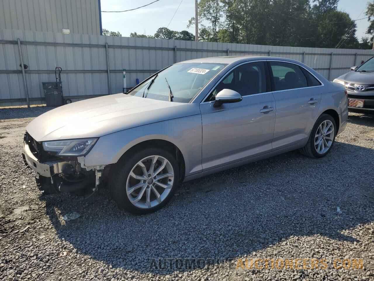 WAUGMAF46KA007385 AUDI A4 2019