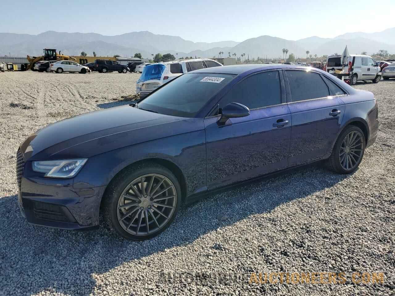 WAUGMAF46KN012062 AUDI A4 2019