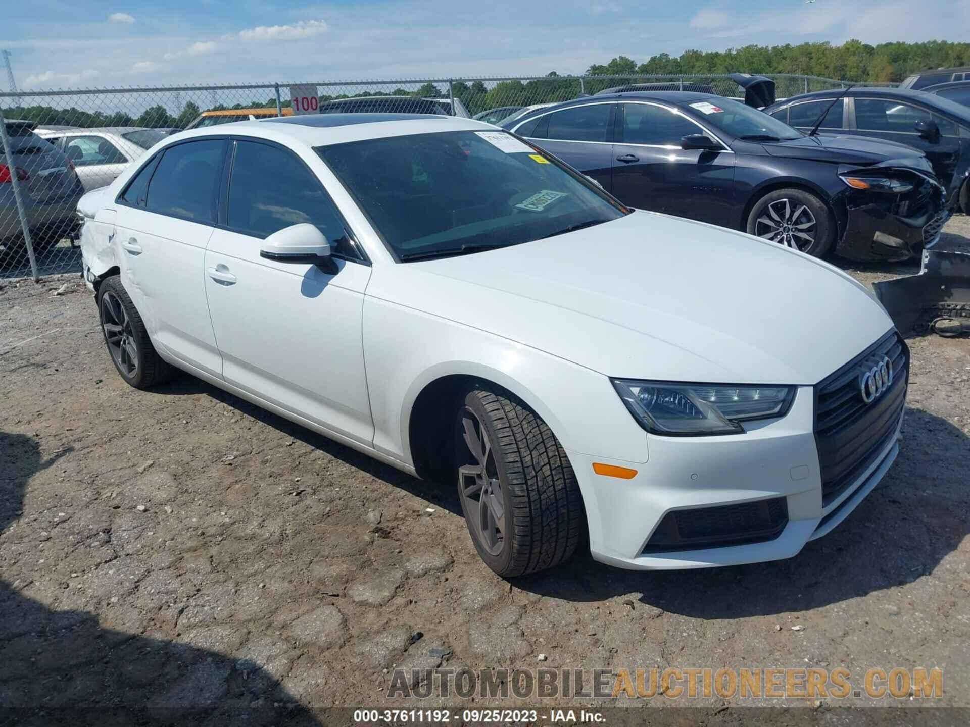 WAUGMAF46KN022543 AUDI A4 2019