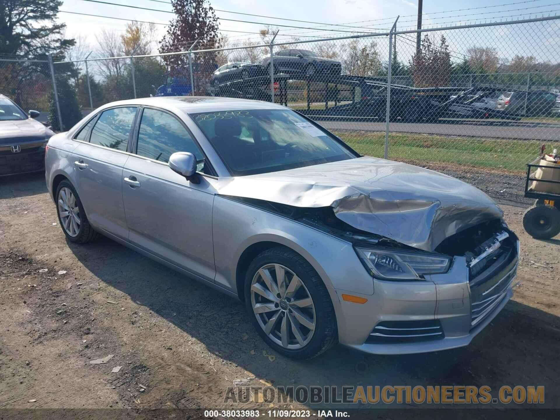 WAUGMAF47HA176002 AUDI A4 2017