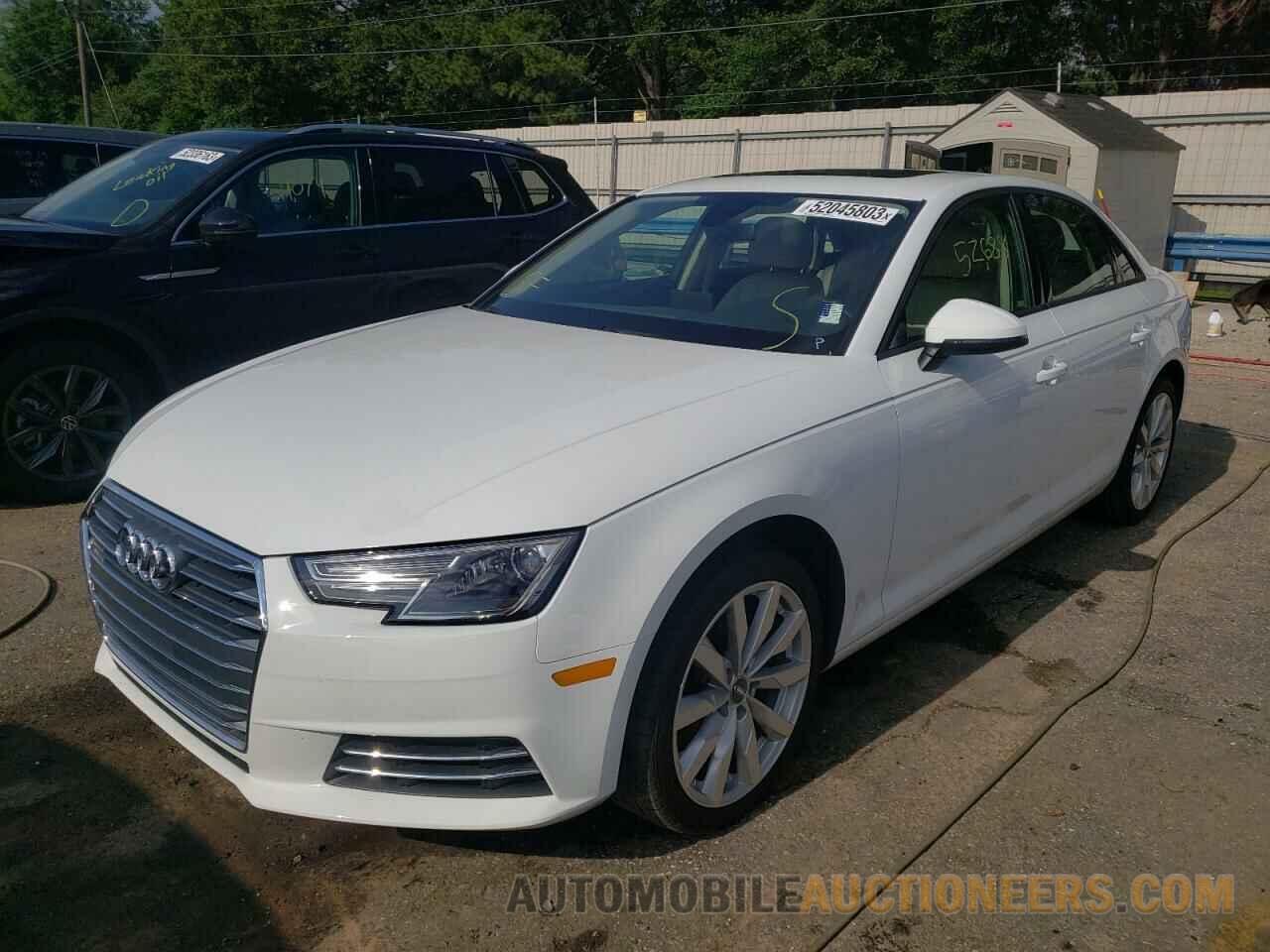 WAUGMAF47HN043586 AUDI A4 2017