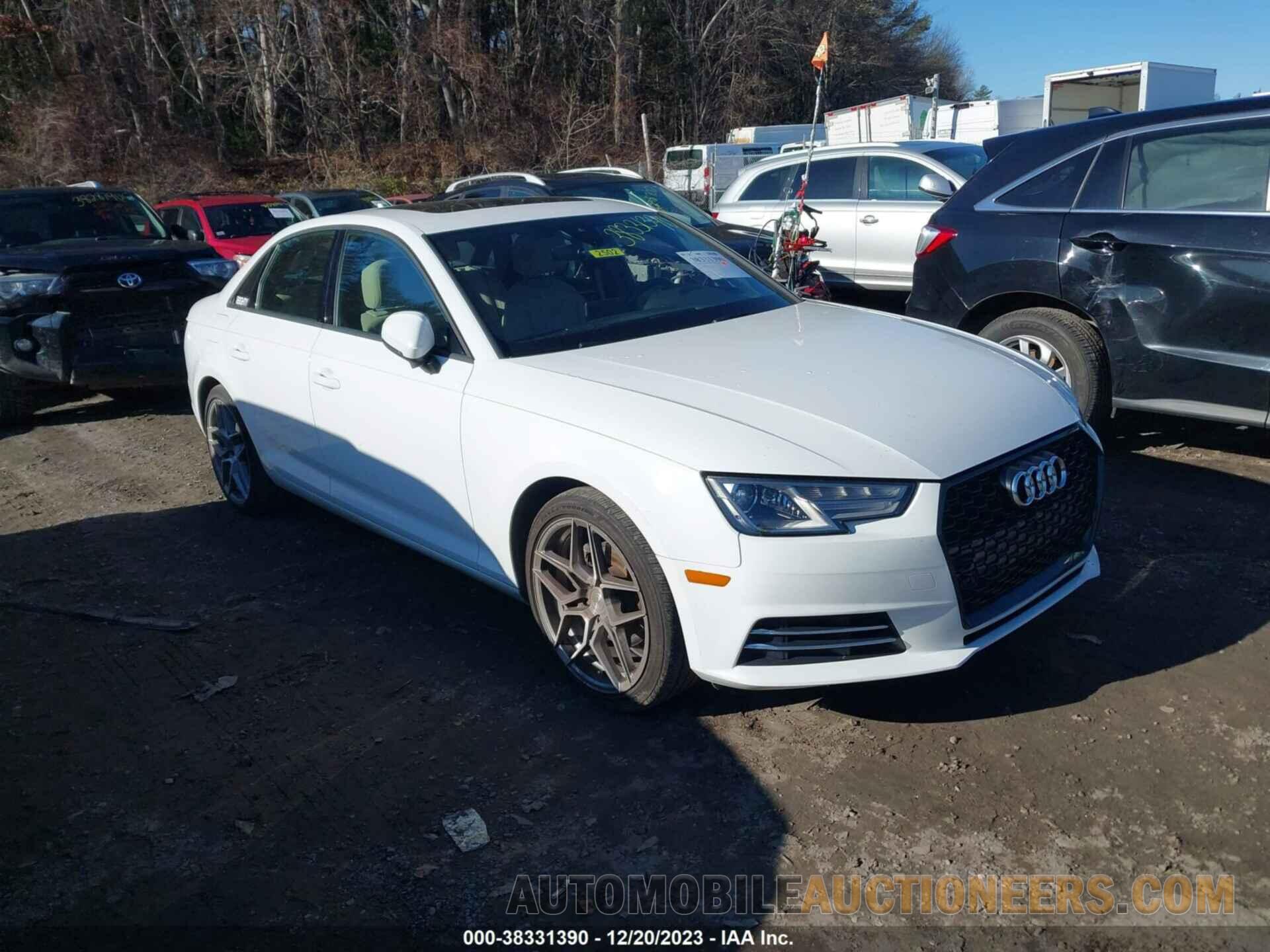 WAUGMAF47HN043751 AUDI A4 2017