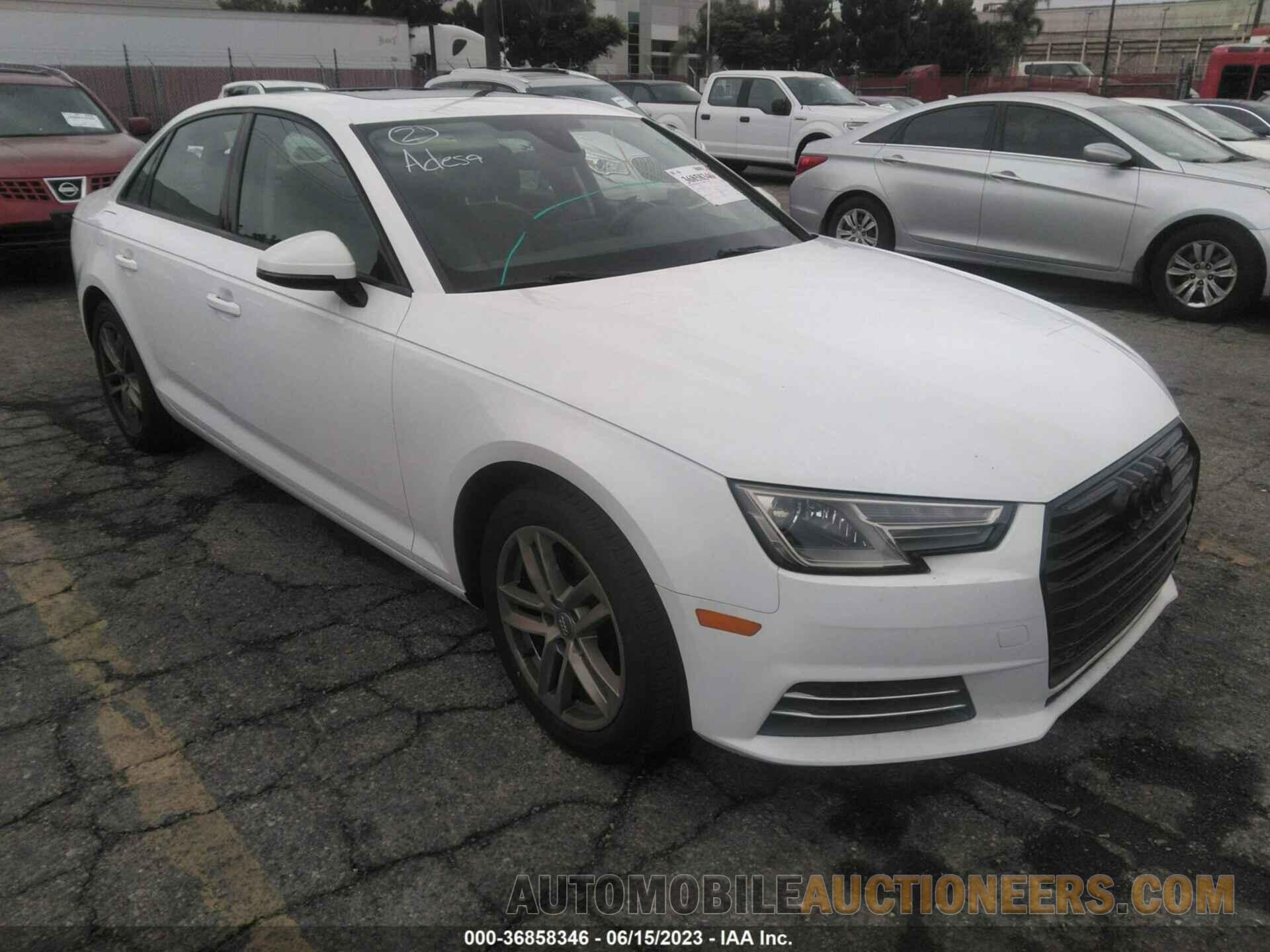 WAUGMAF47HN045807 AUDI A4 2017