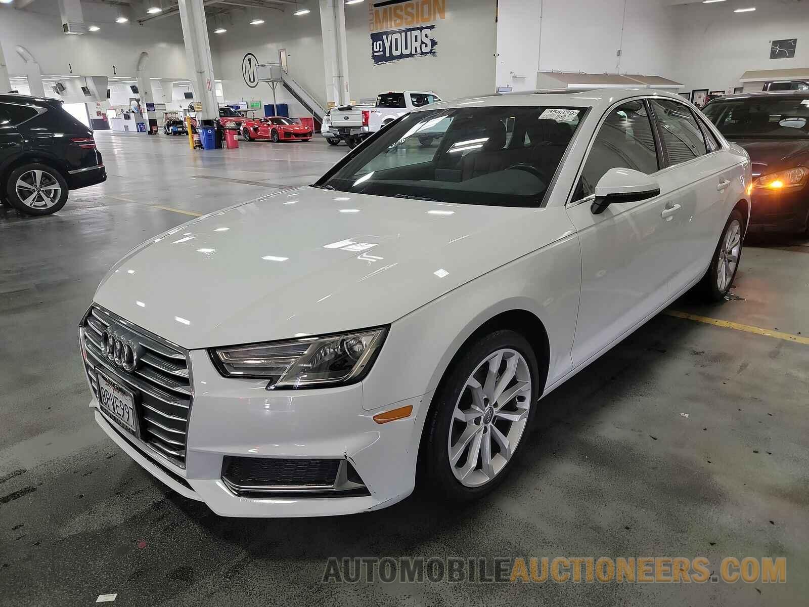 WAUGMAF47KA061472 Audi A4 Sedan 2019