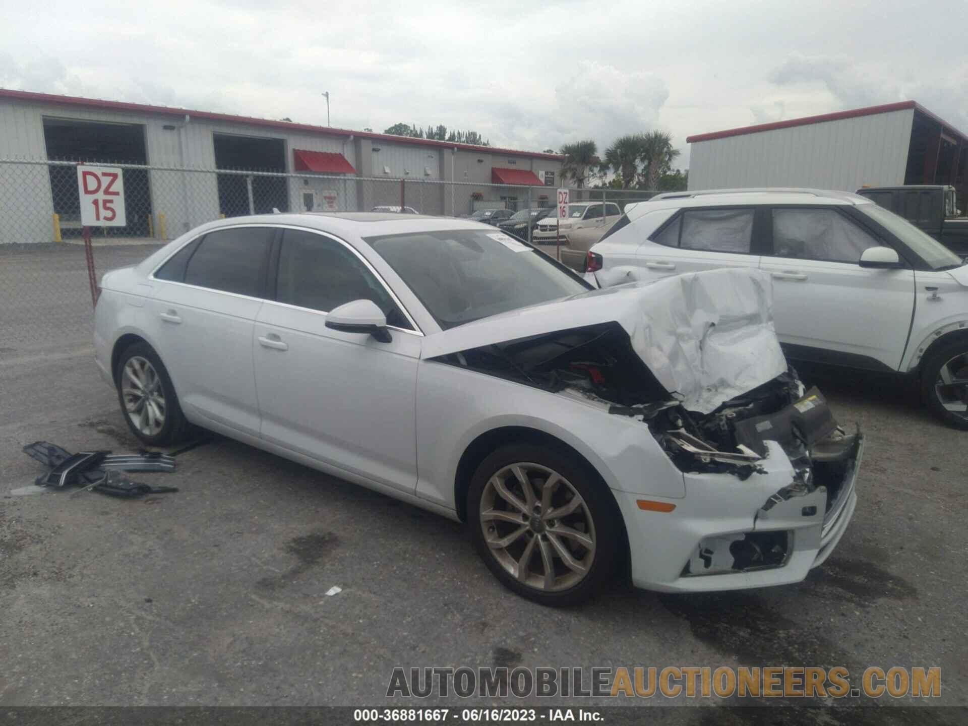 WAUGMAF47KN001622 AUDI A4 2019